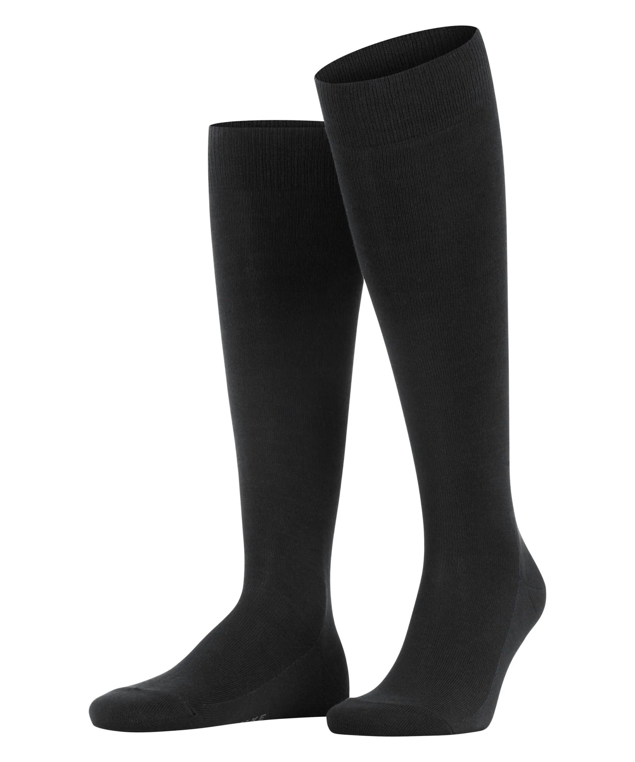 FALKE Heren Kniekous Family Zwart