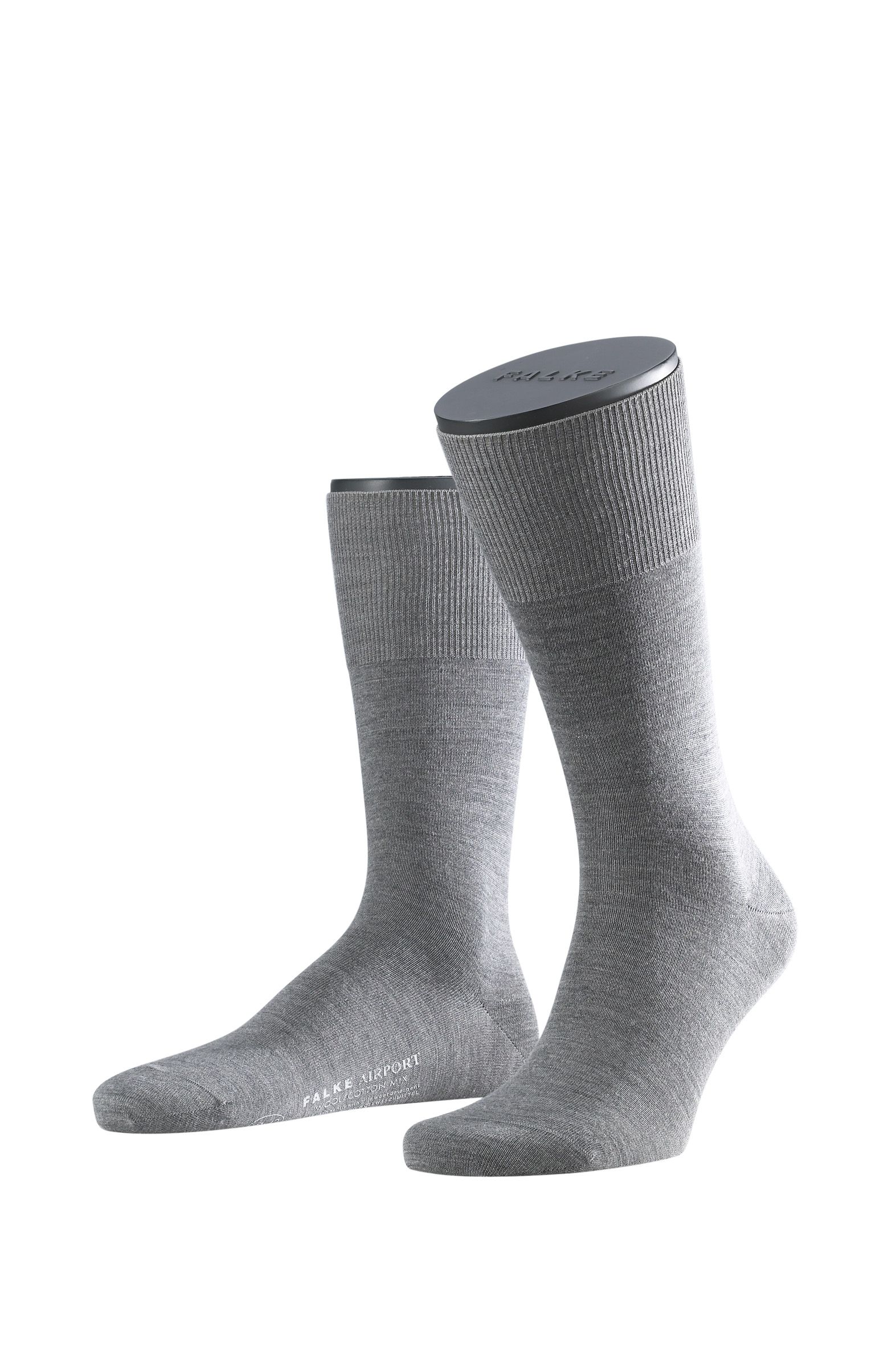 FALKE Herensokken Airport Dark Grey