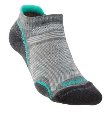 Bridgedale Dames Wandelsokken Sneaker Ultralight T2 Grijs