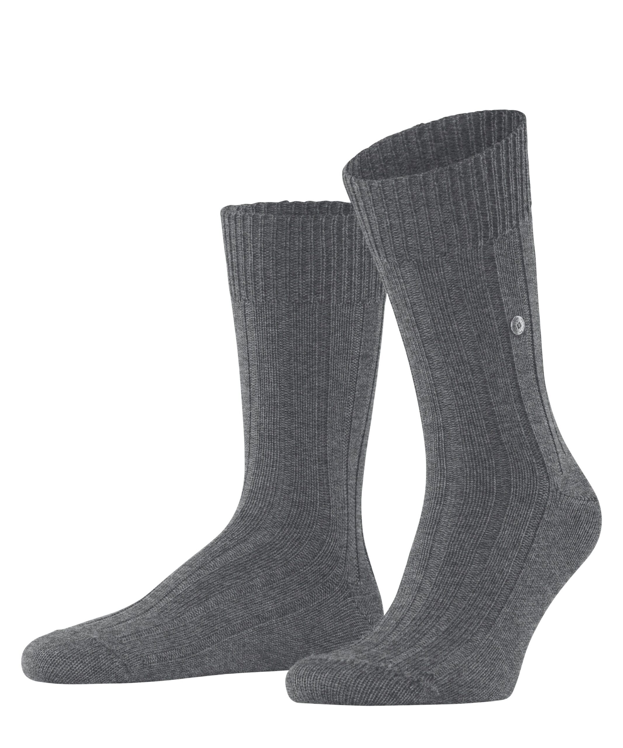 Burlington Herensokken Dover Dark Grey