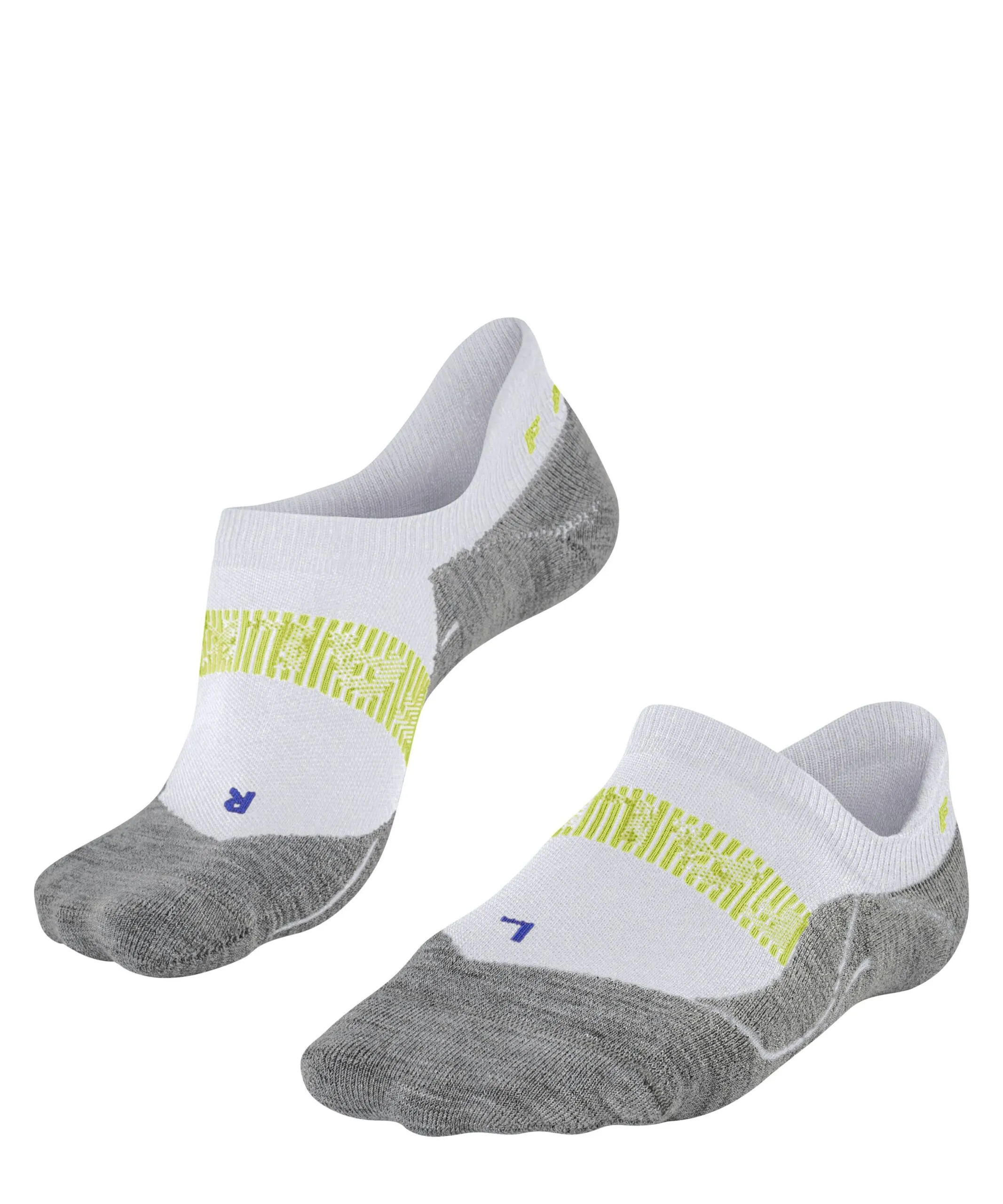 FALKE Heren Hardloopsokken RU4 Cool Invisible Wit