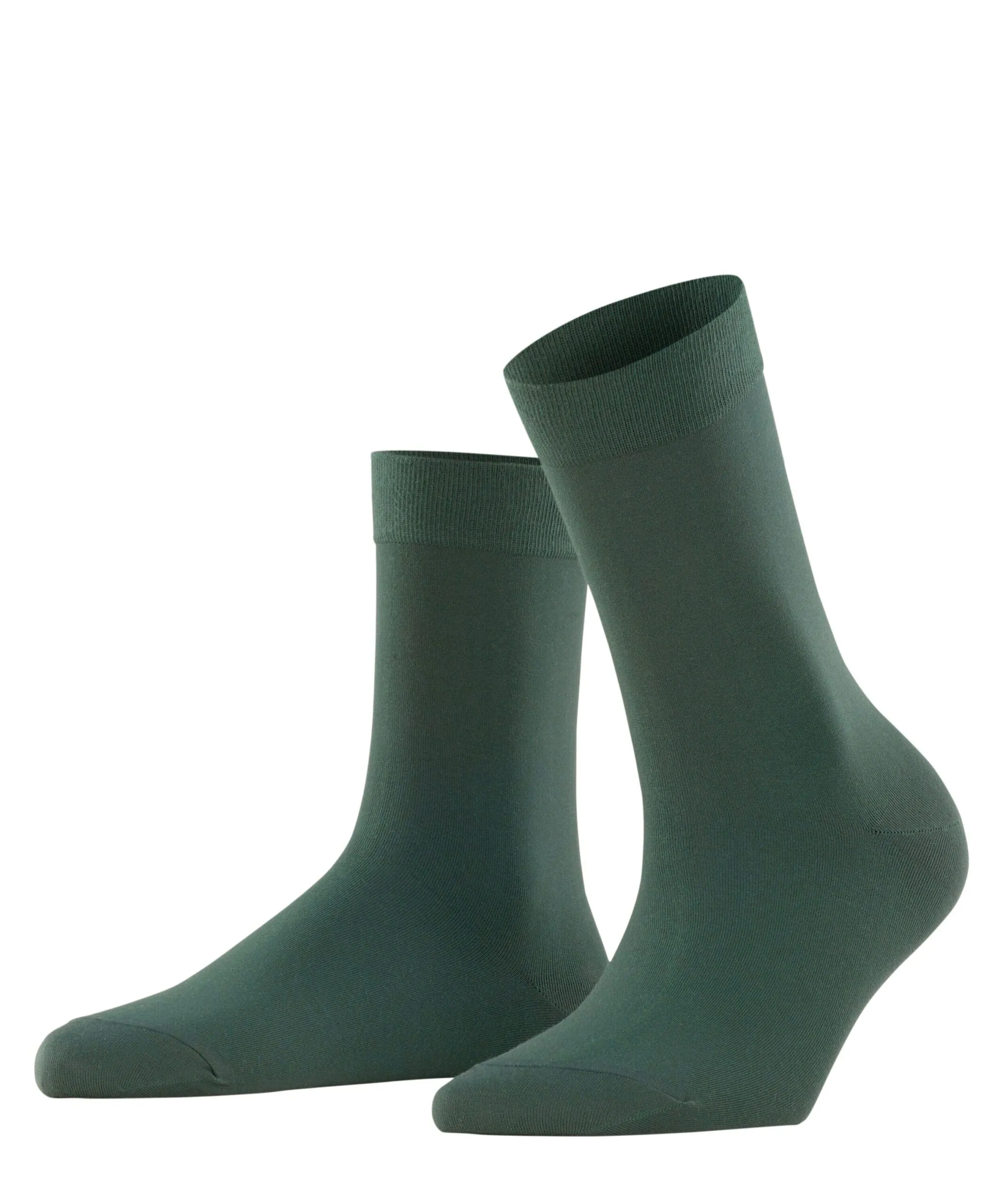 FALKE Damessokken Cotton Touch Hunter Green
