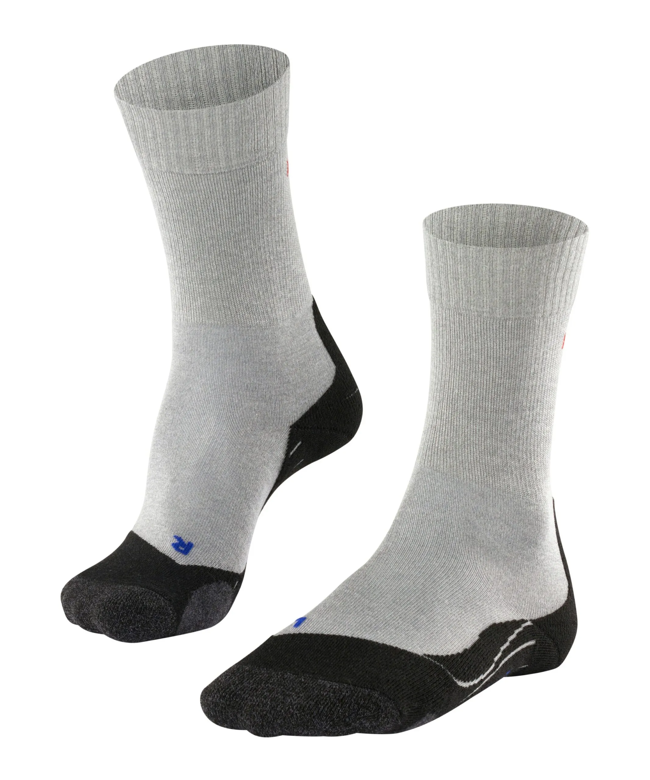 FALKE Heren Wandelsokken TK2 Cool Light Grey