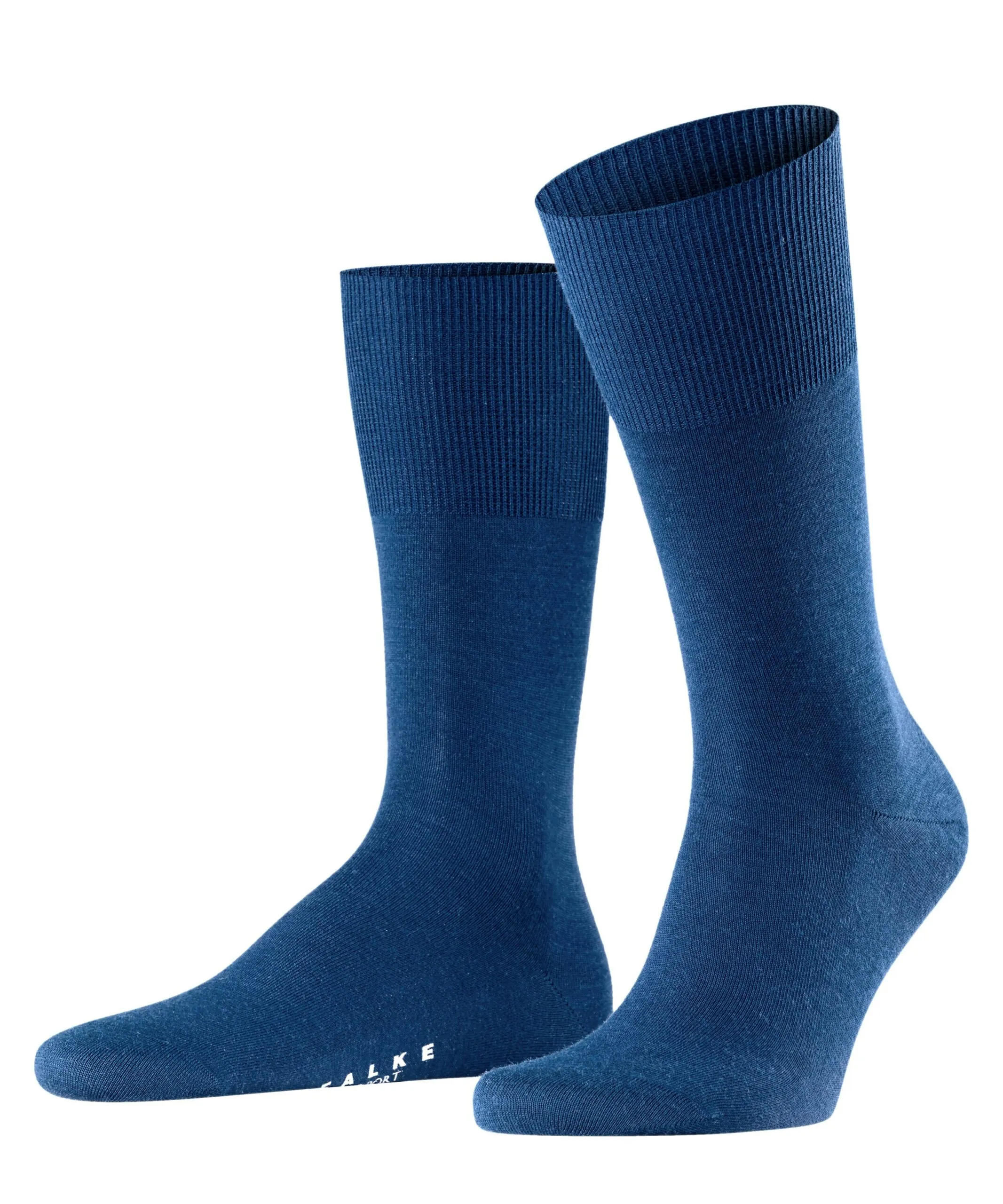 FALKE Herensokken Airport Royal Blue