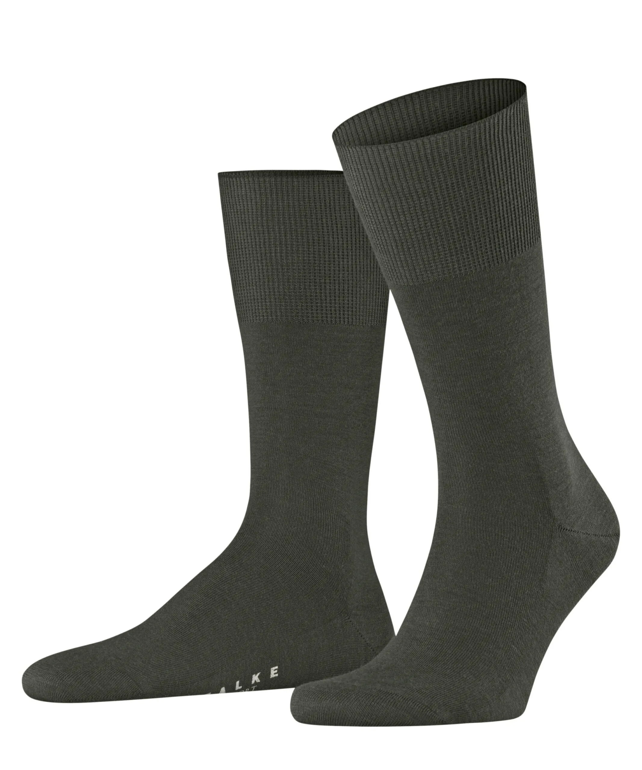 FALKE Herensokken Airport Green Melange