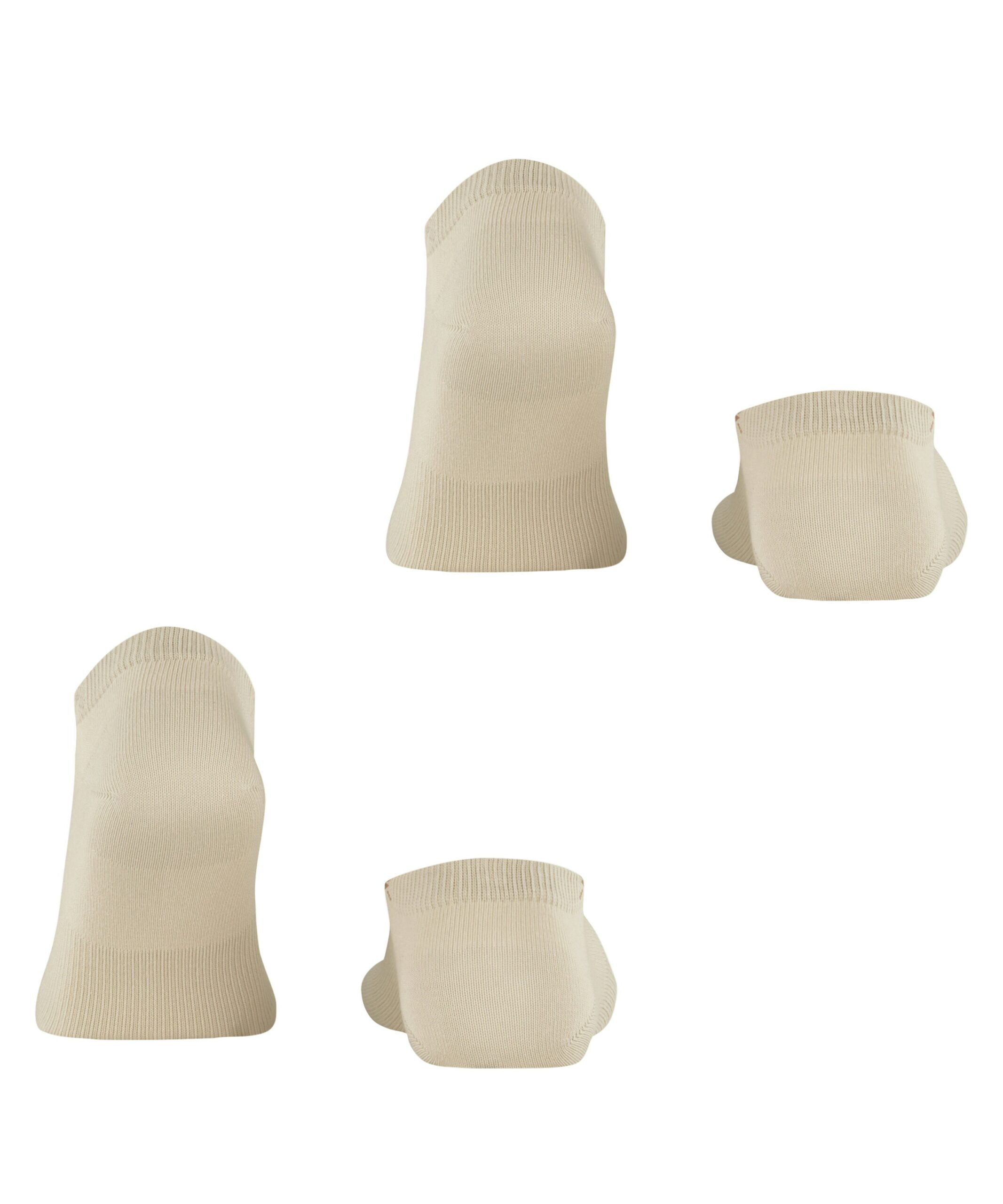 Burlington Heren Sneakersokken Everyday 2-Pack Sand - Afbeelding 2
