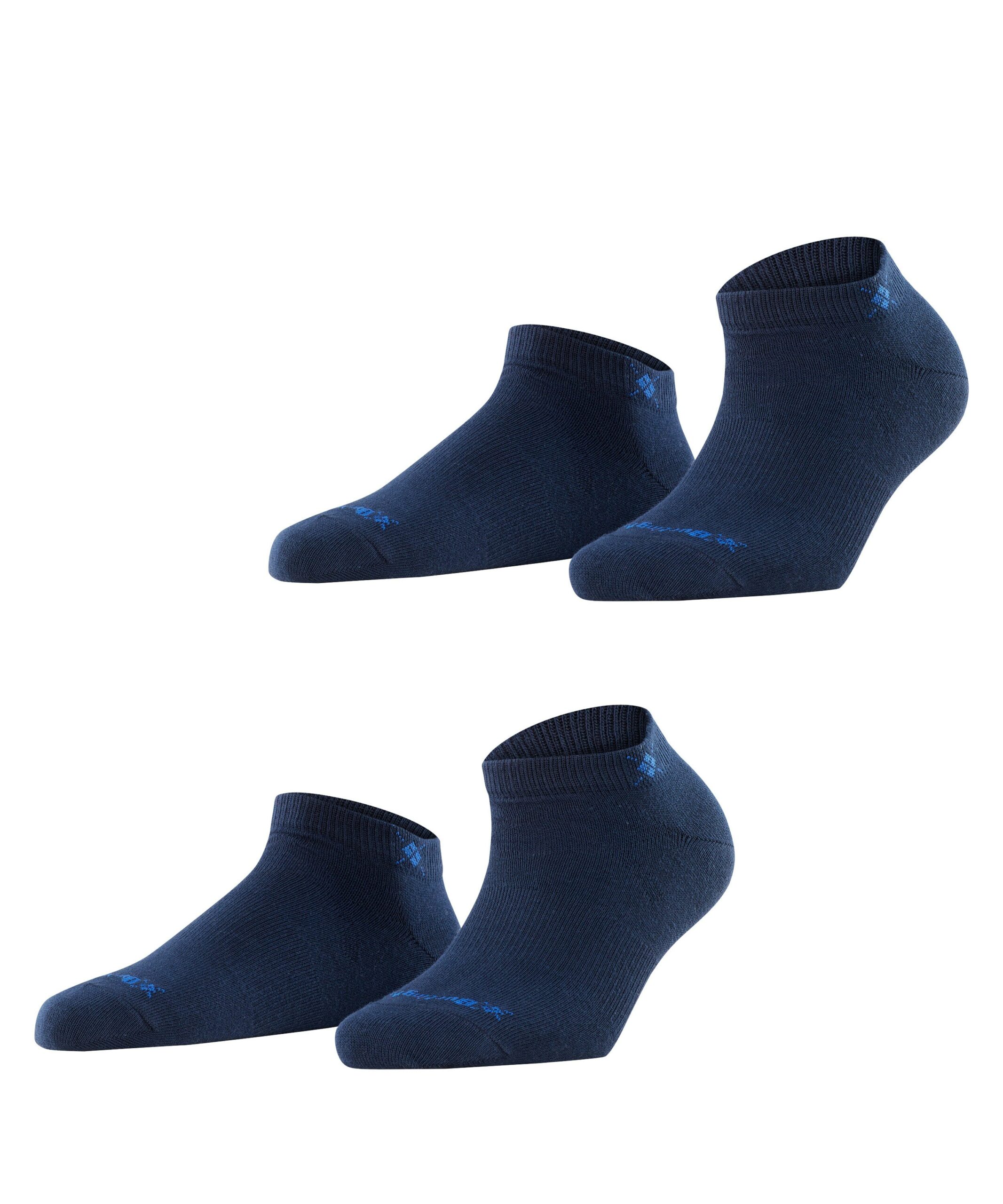 Burlington Dames Sneakersokken Everyday 2-Pack Marine