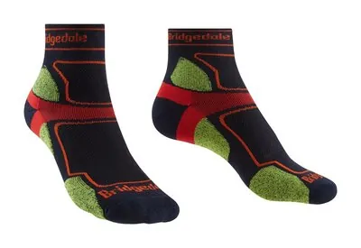 Bridgedale Heren Hardloopsokken Quarter Ultralight T2 Navy