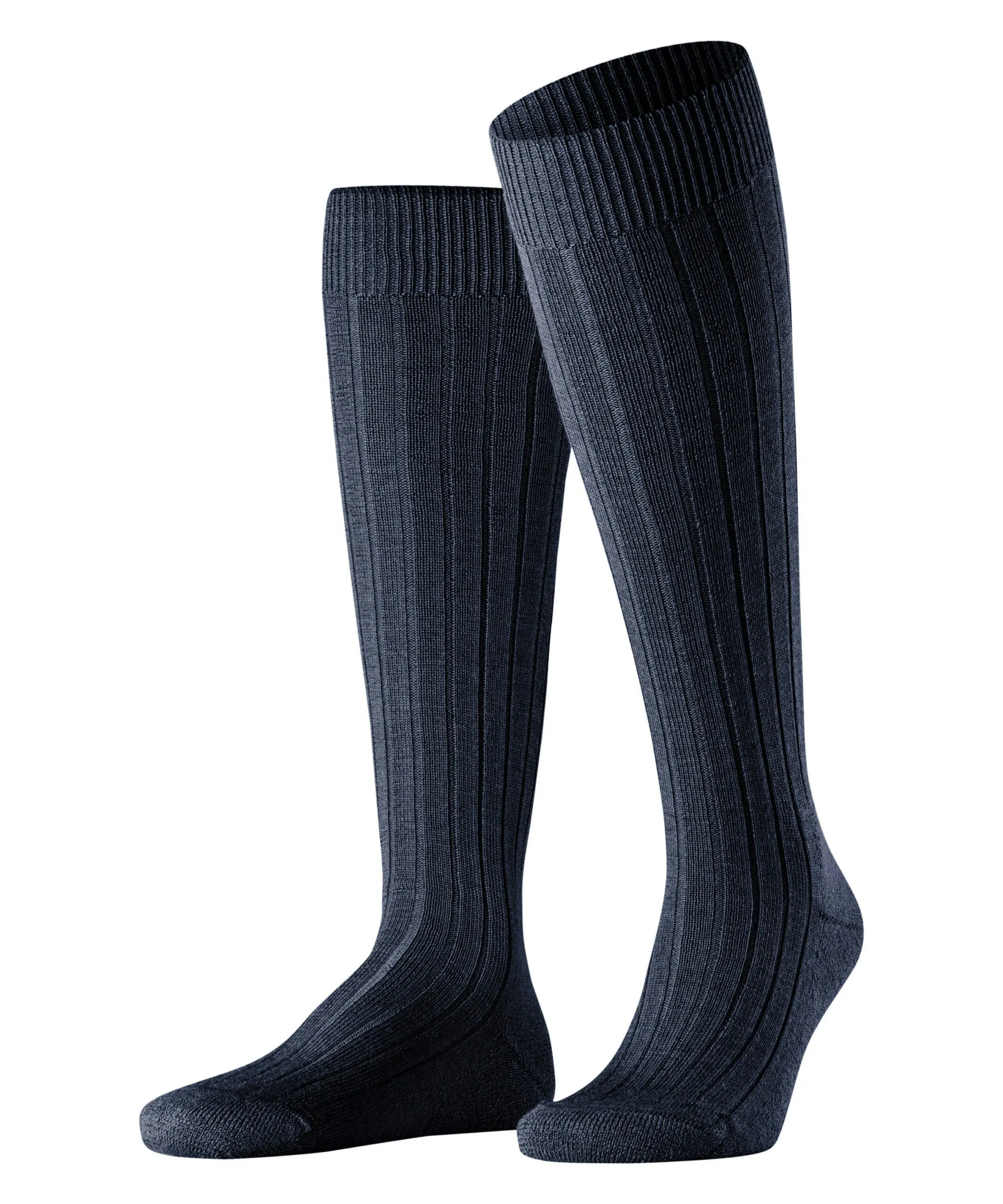 FALKE Heren Kniekous Teppich Im Schuh Dark Navy