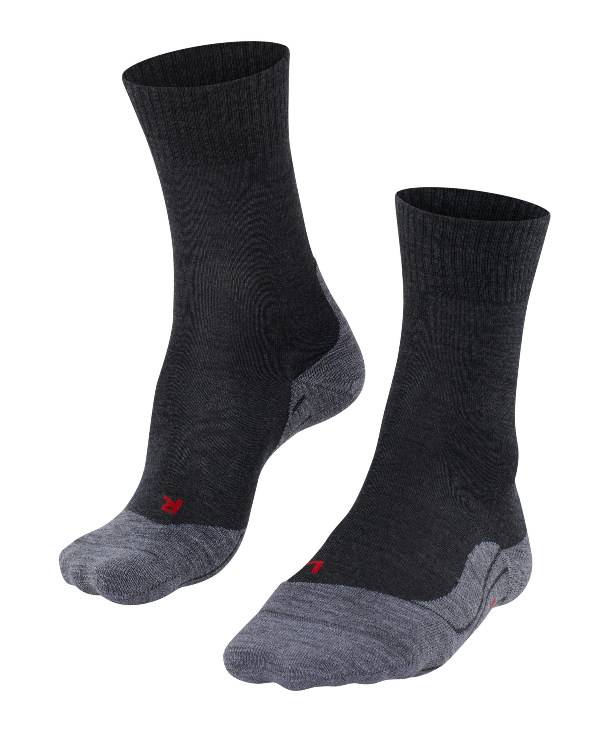FALKE Dames Wandelsokken TK5 Aspalt Melange