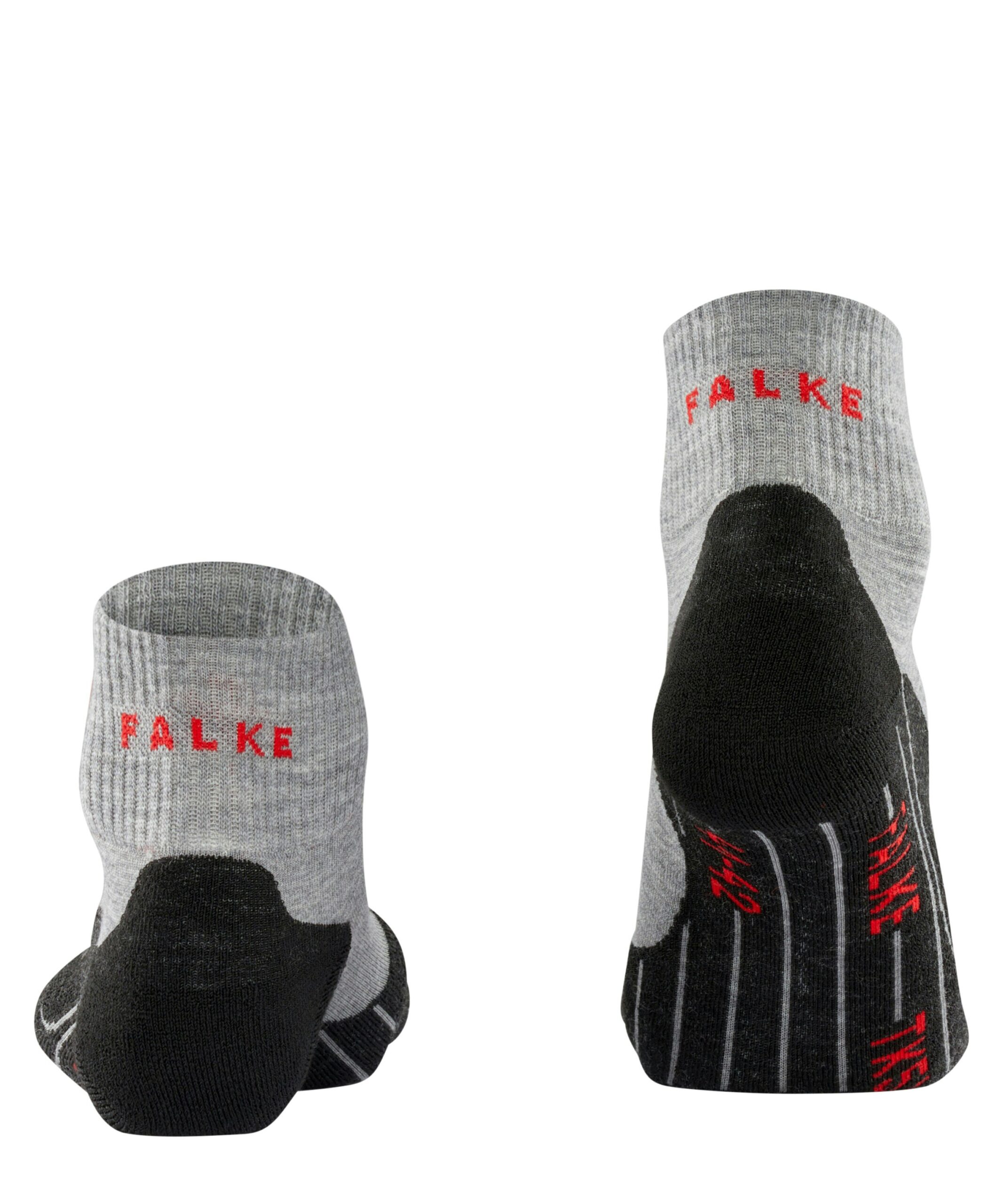 FALKE Dames Wandelsokken TK5 Short Grijs - Afbeelding 2