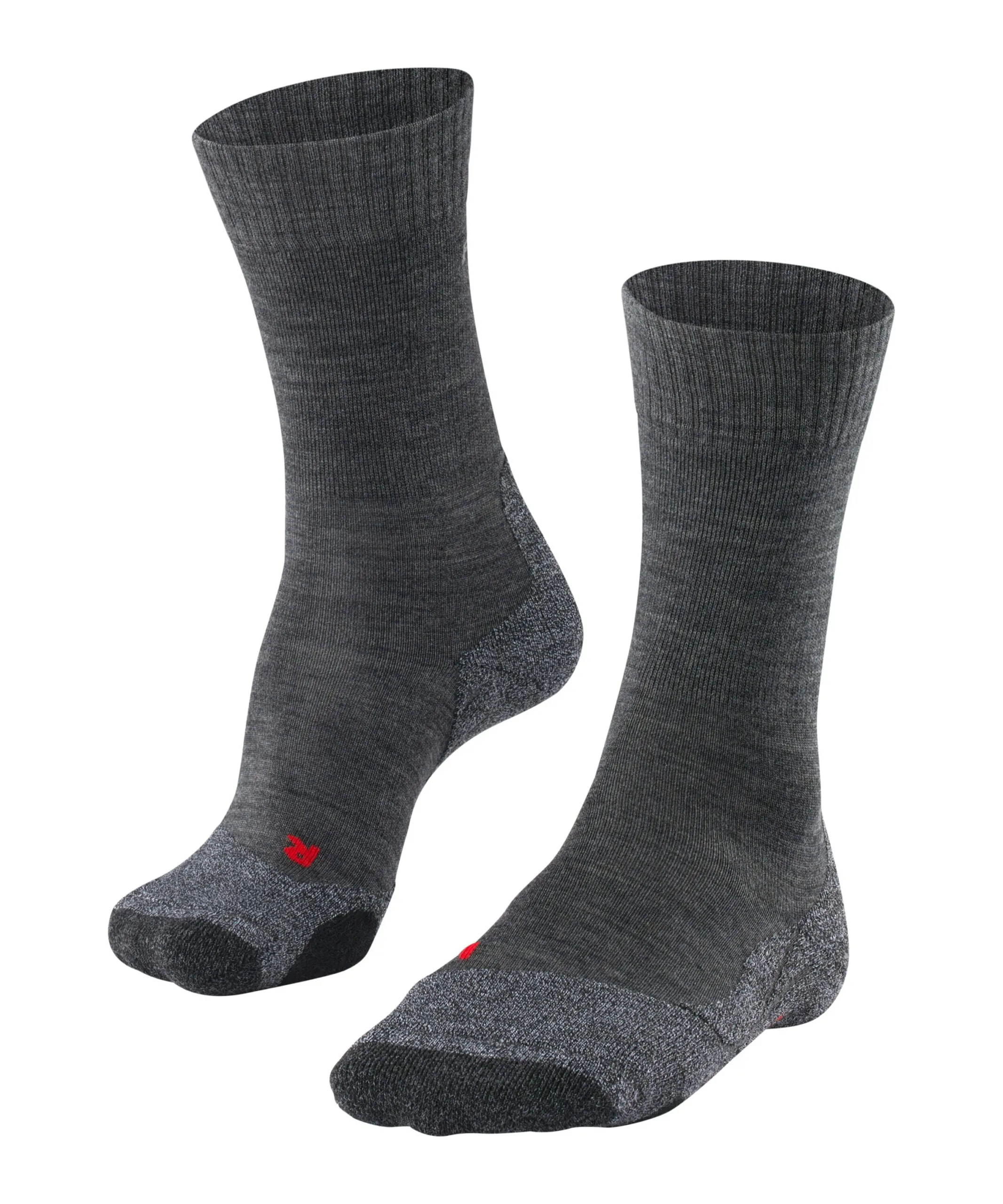 FALKE  Heren Wandelsokken TK2 Asphalt Melange