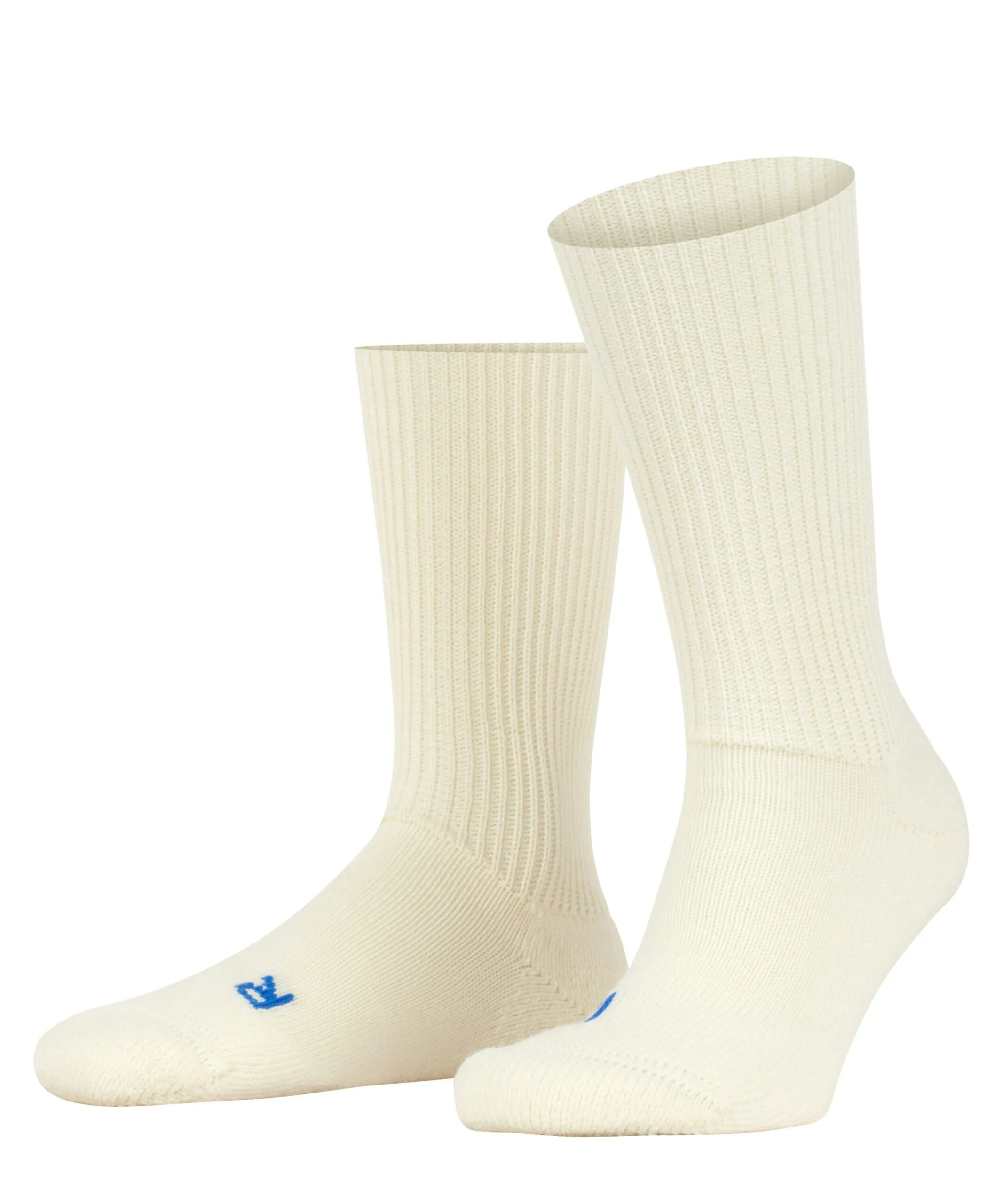 FALKE Unisex Wandelsokken Walkie Wool White
