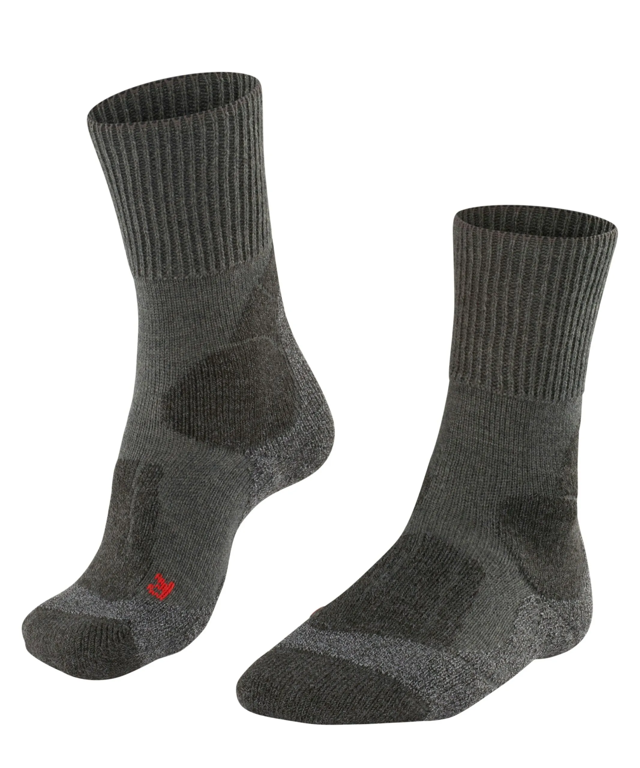 FALKE Heren Wandelsokken TK1 Asphalt Melange