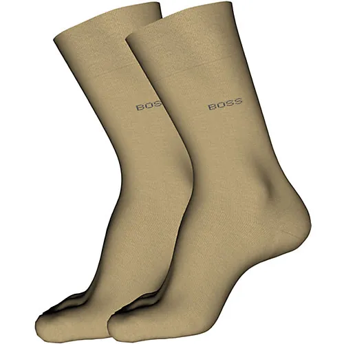 Hugo Boss Herensokken Classic 2-Pack Beige