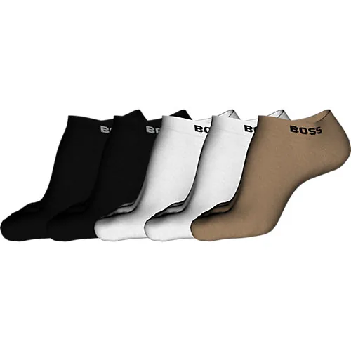 Hugo Boss Heren Sneakersokken 5-Pack Rainbow Wit - Afbeelding 3
