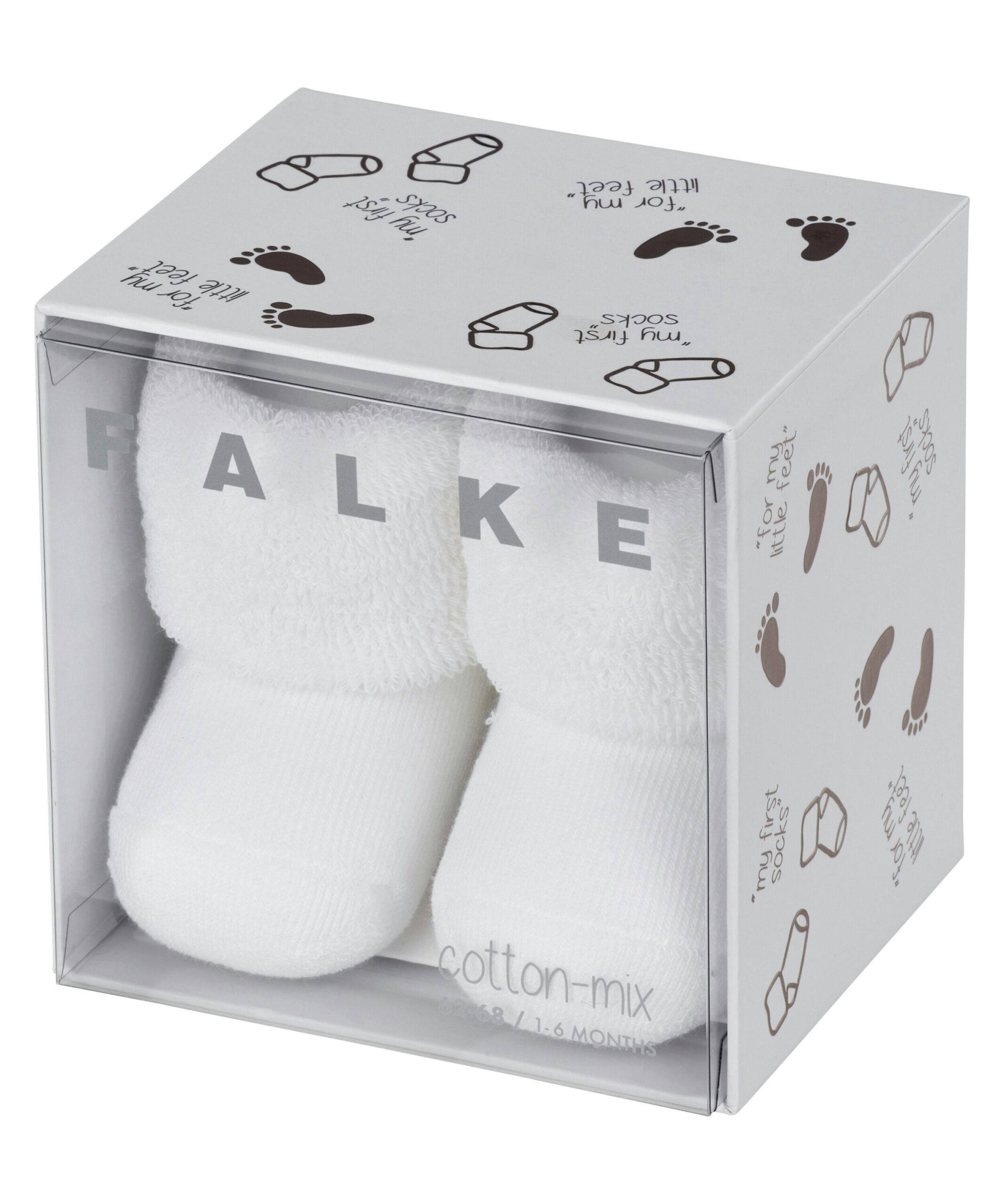 FALKE Babysokken Erstling Wit