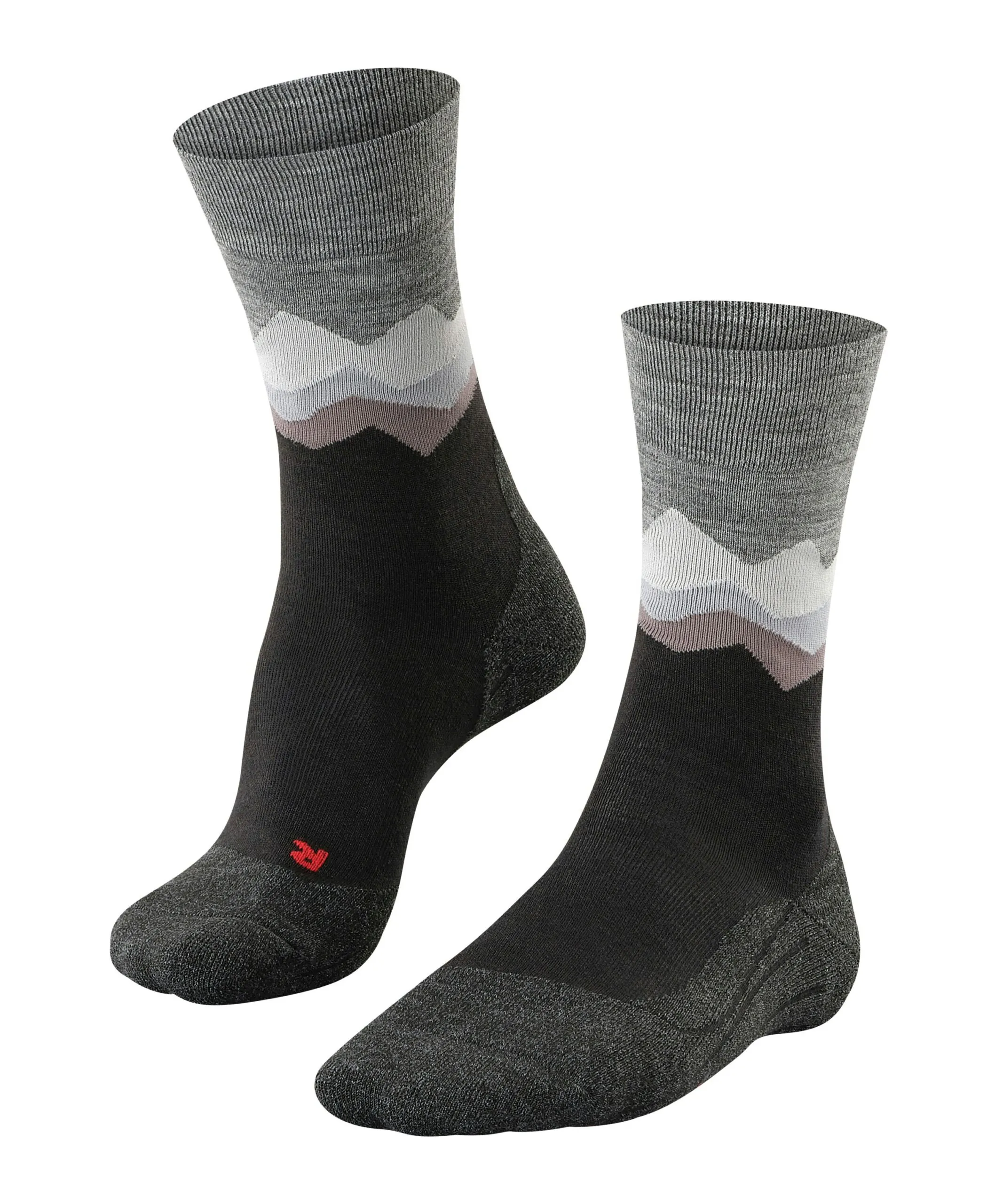 FALKE Heren Wandelsokken TK2 Crest Zwart