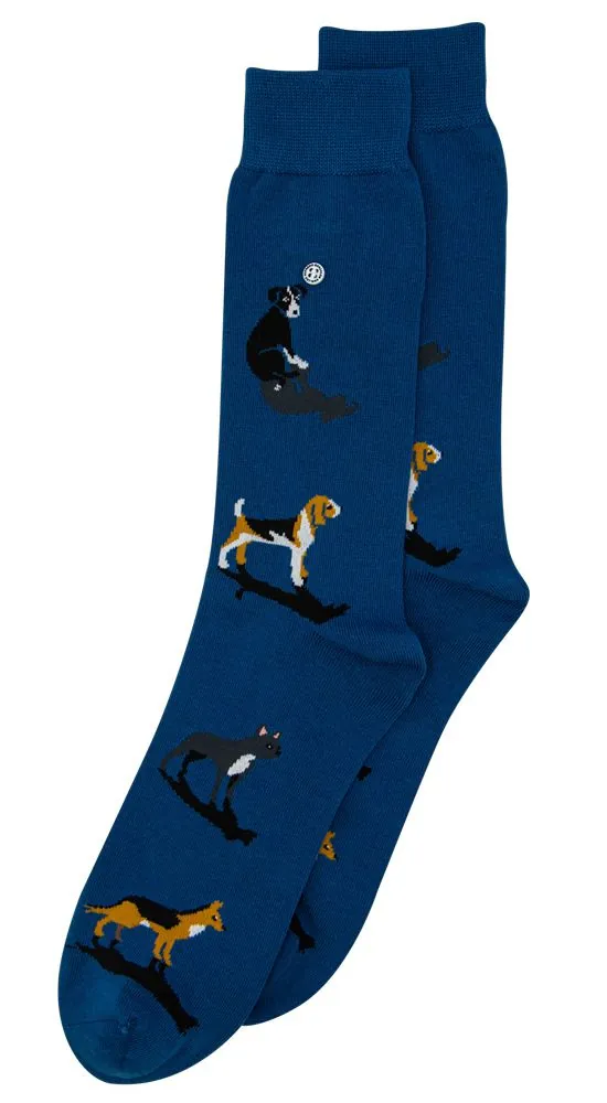Alfredo Gonzales Sokken Dogs Blauw