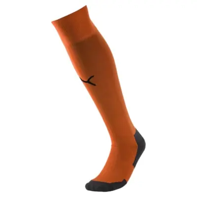 PUMA Unisex Team LIGA Voetbalsokken Oranje