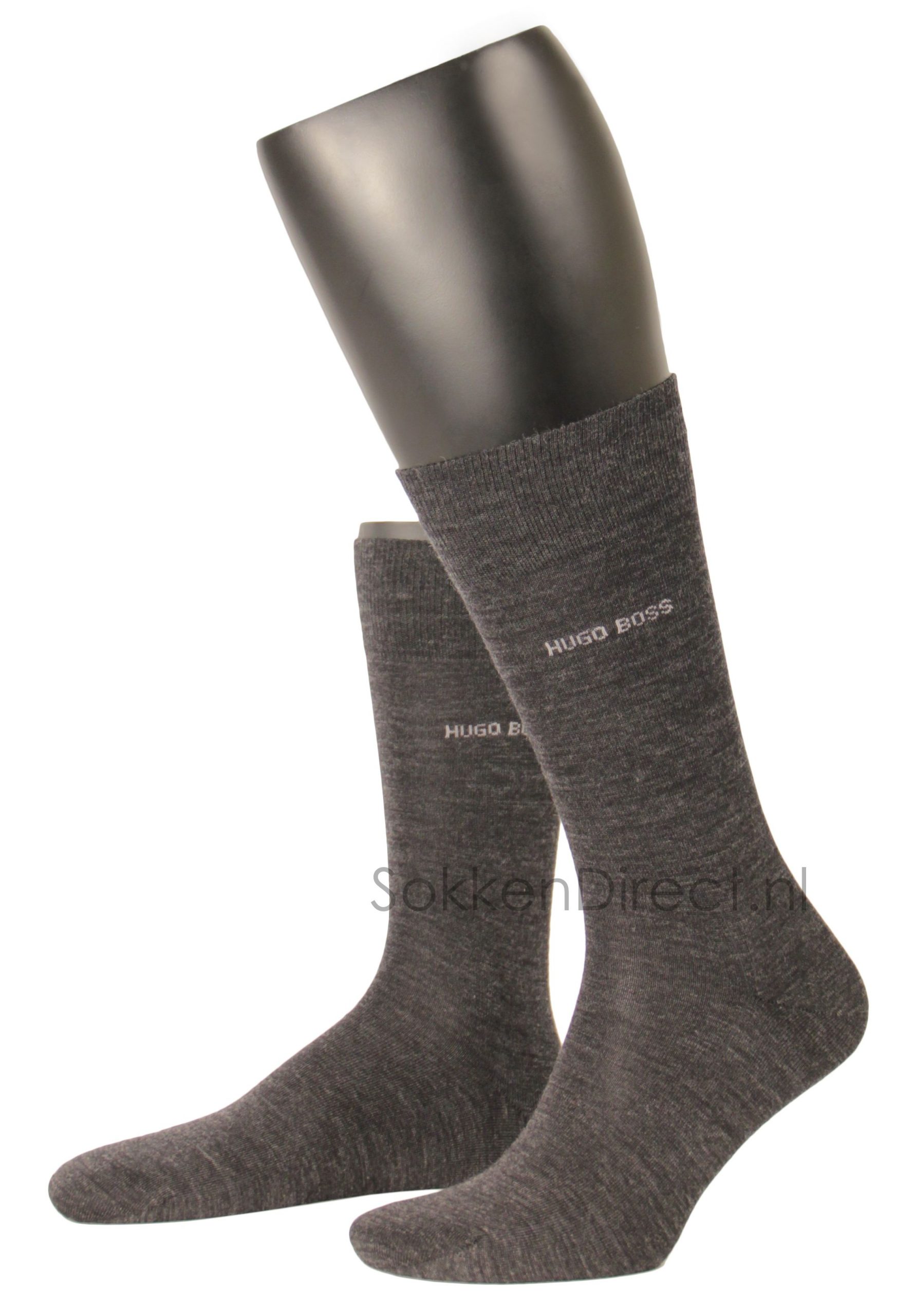 Hugo Boss Herensokken William Antraciet - Afbeelding 3