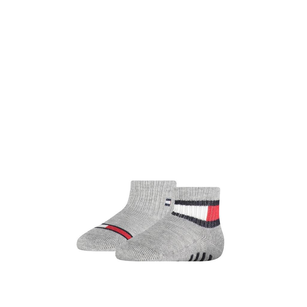 Tommy Hilfiger Babysokken Tommy Flag Grijs