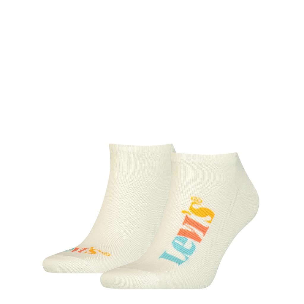Levi's Low Cut Heren Sneakersokken 2-Pack Mixed Colours