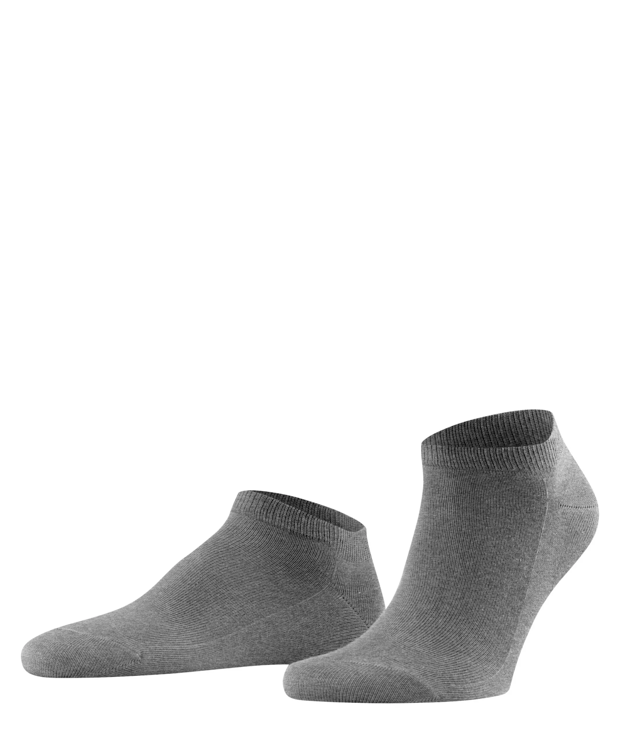 FALKE Heren Sneakersokken Family Grijs