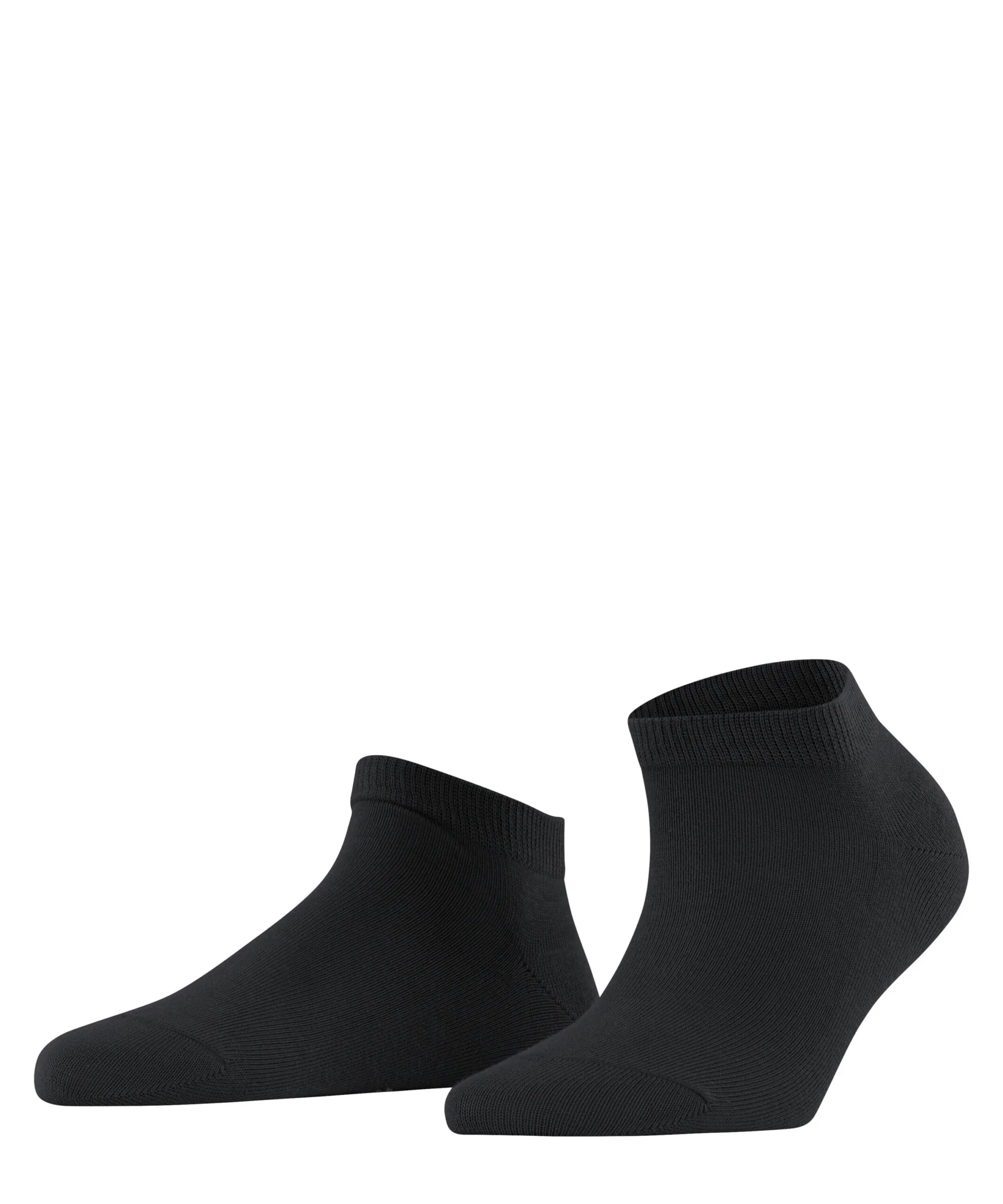 FALKE Dames Sneakersokken Family Zwart