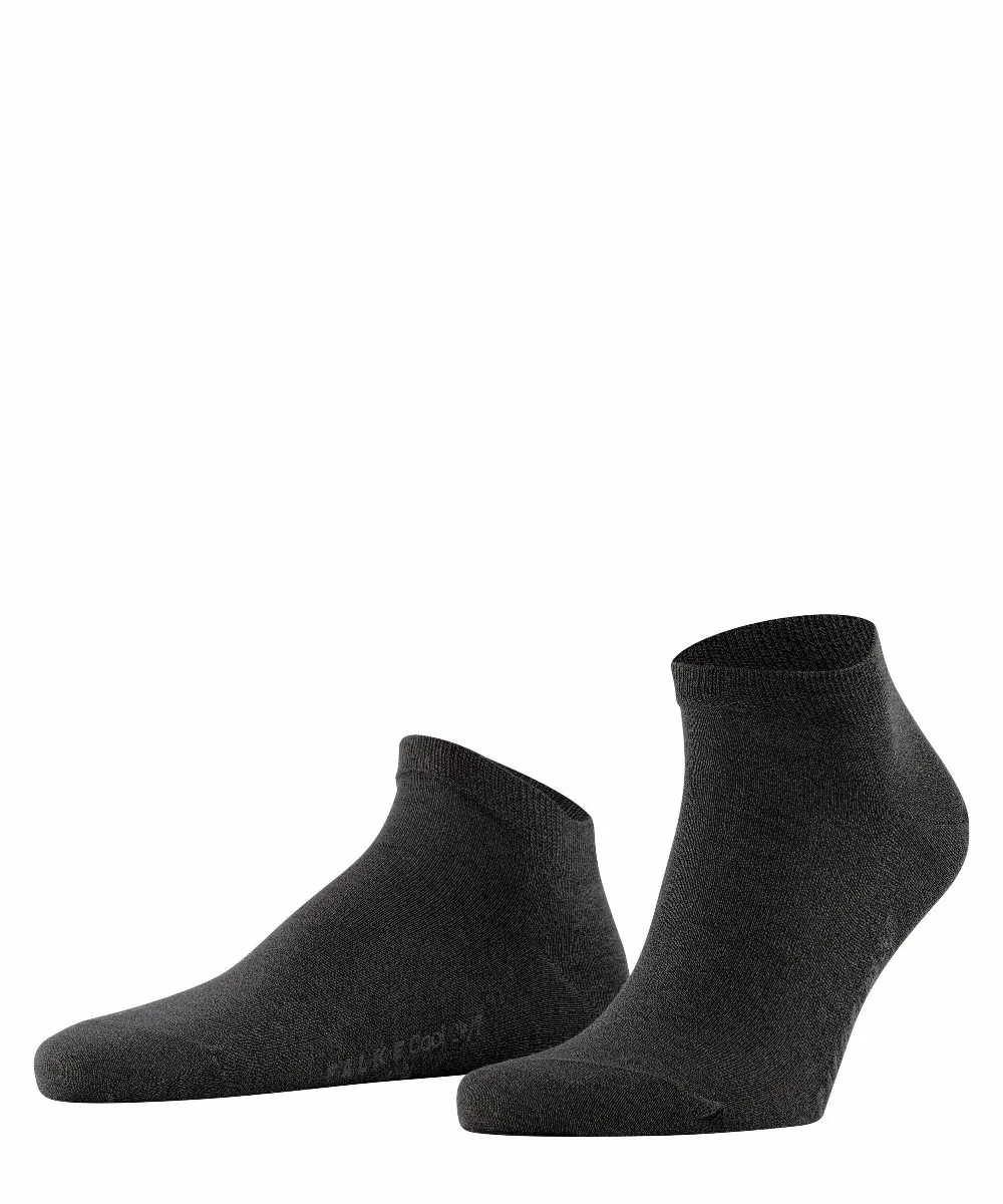 FALKE Heren Sneakersokken Cool 24/7 Antraciet