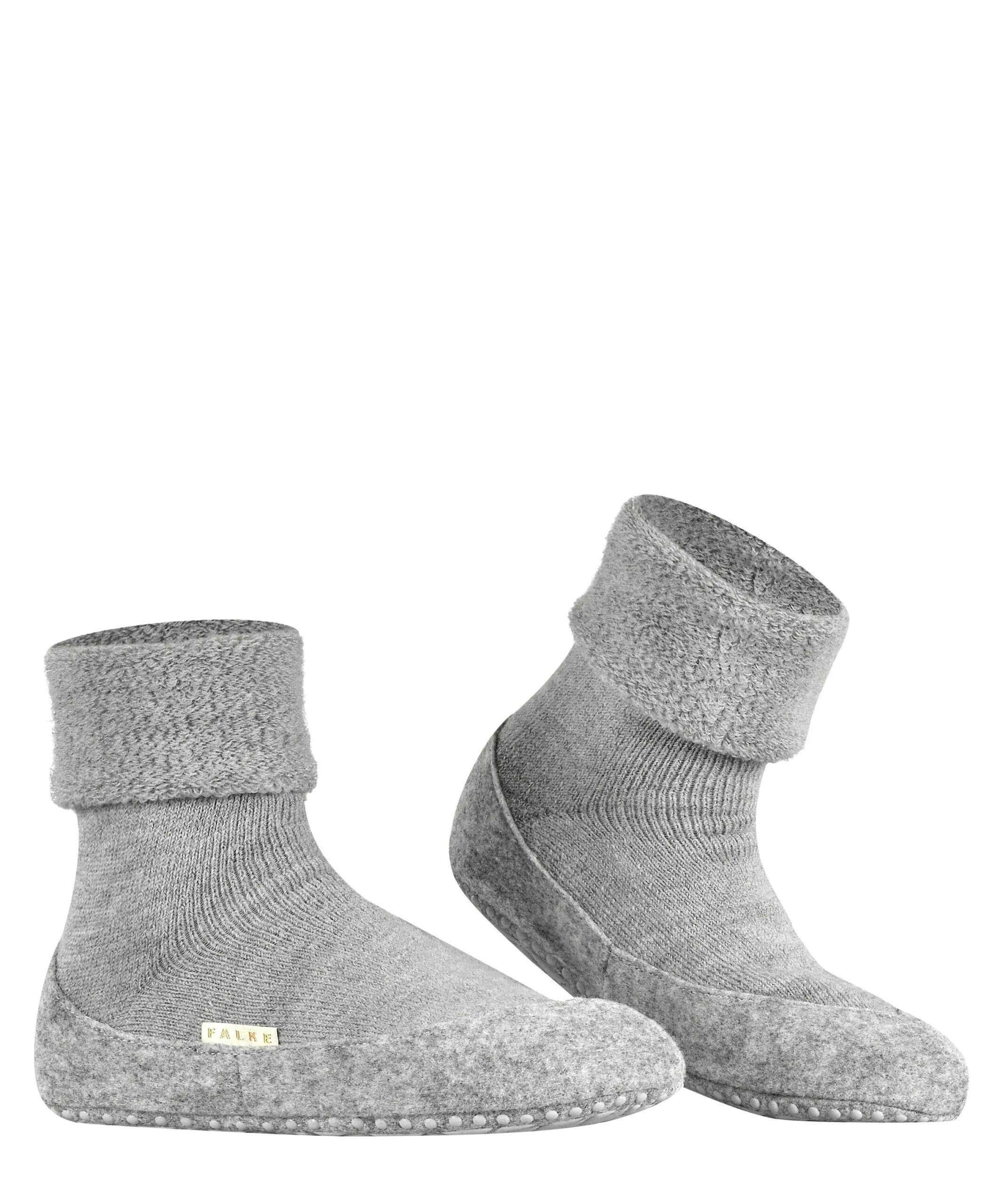 FALKE Dames Huissokken Cosyshoe Grey Melange - Afbeelding 3