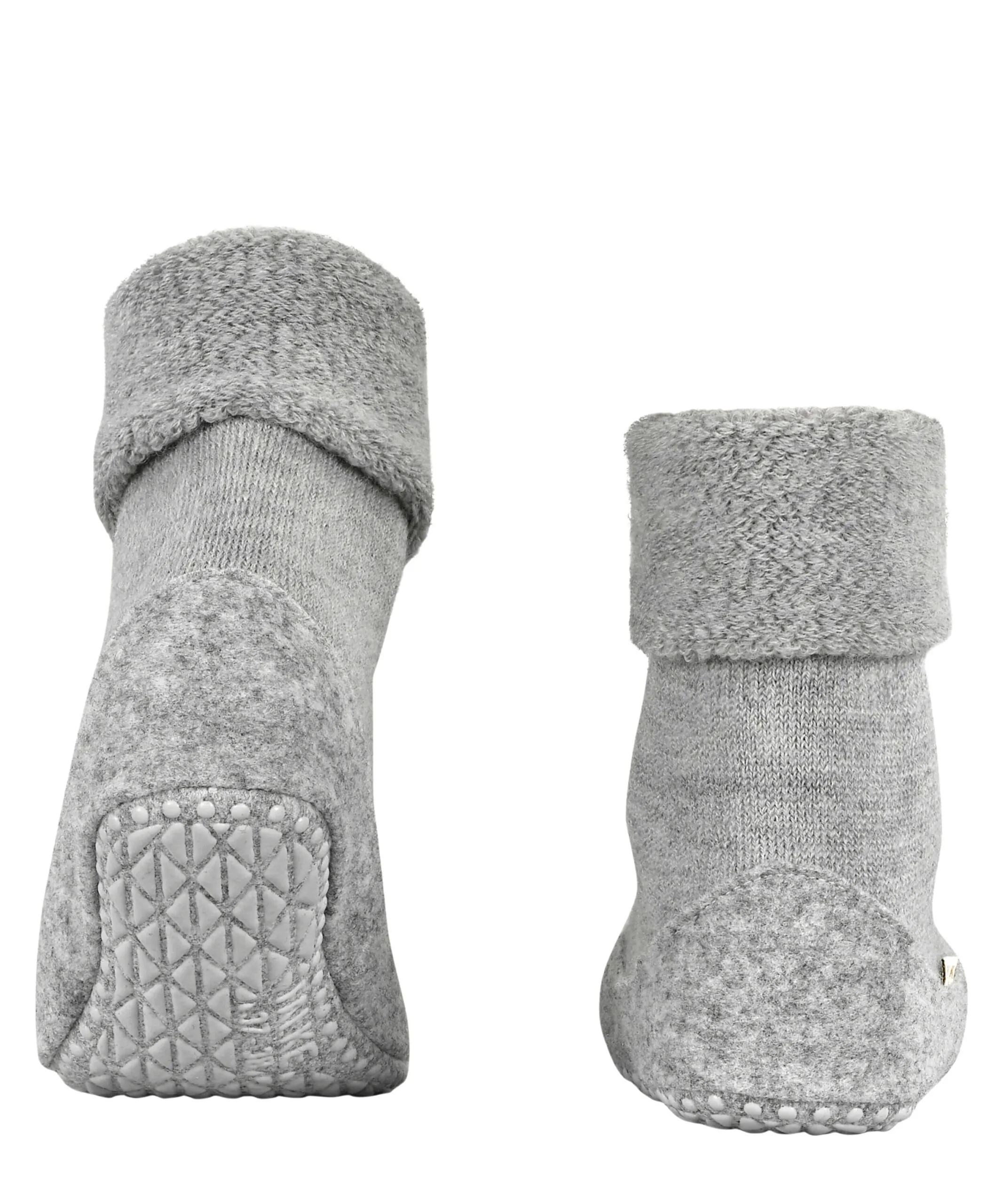 FALKE Dames Huissokken Cosyshoe Grey Melange - Afbeelding 2