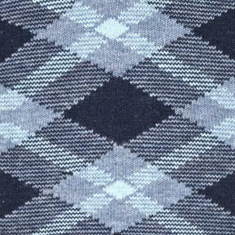 Burlington Herensokken Tartan Denim - Afbeelding 6