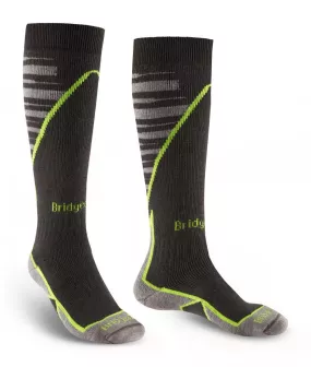 Bridgedale Heren Skisokken Mid Weight PLUS Gunmetal