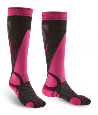Bridgedale Dames Skisokken Light Weight Roze