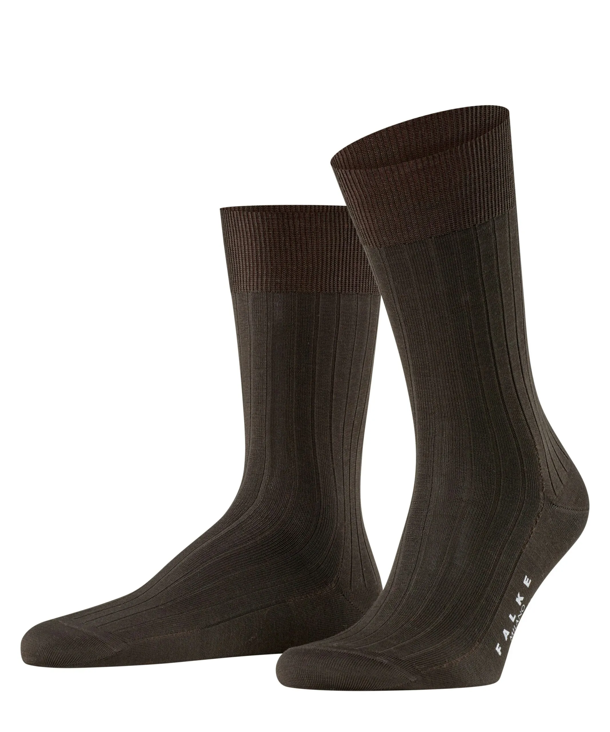 FALKE Herensokken Milano Bruin