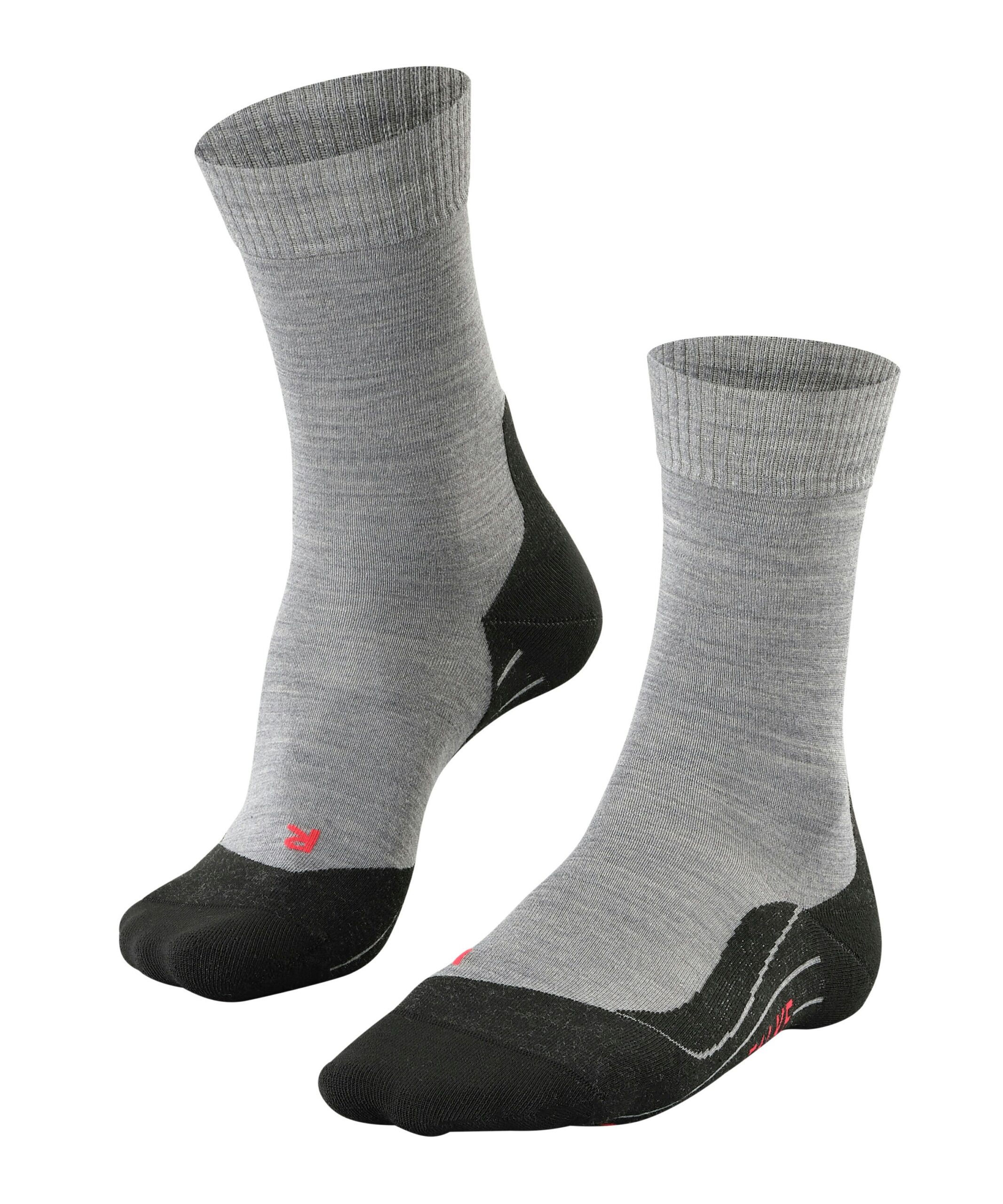 FALKE Dames Wandelsokken TK5 Light Grey