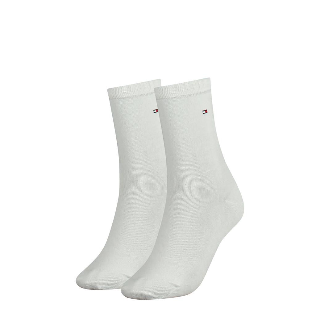 Tommy Hilfiger Damessokken Classic 2-Pack Wit