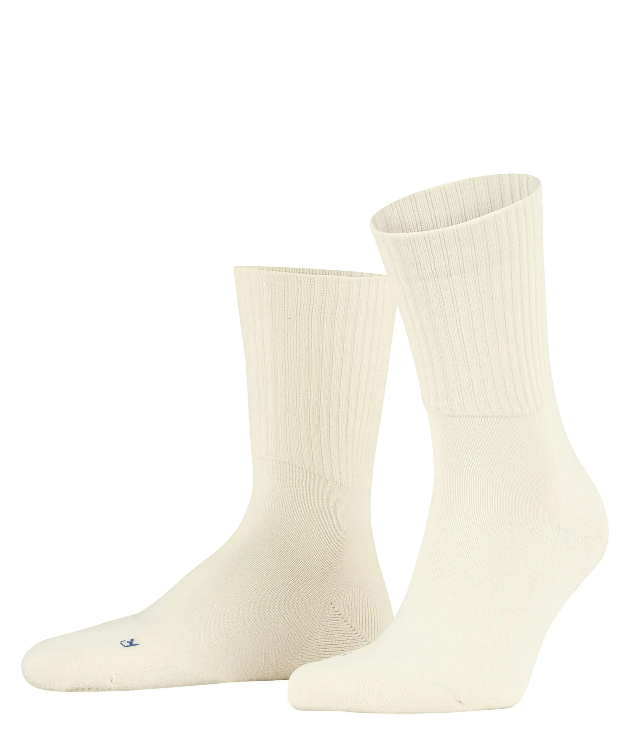FALKE Unisex Wandelsokken Walkie Light Wool White