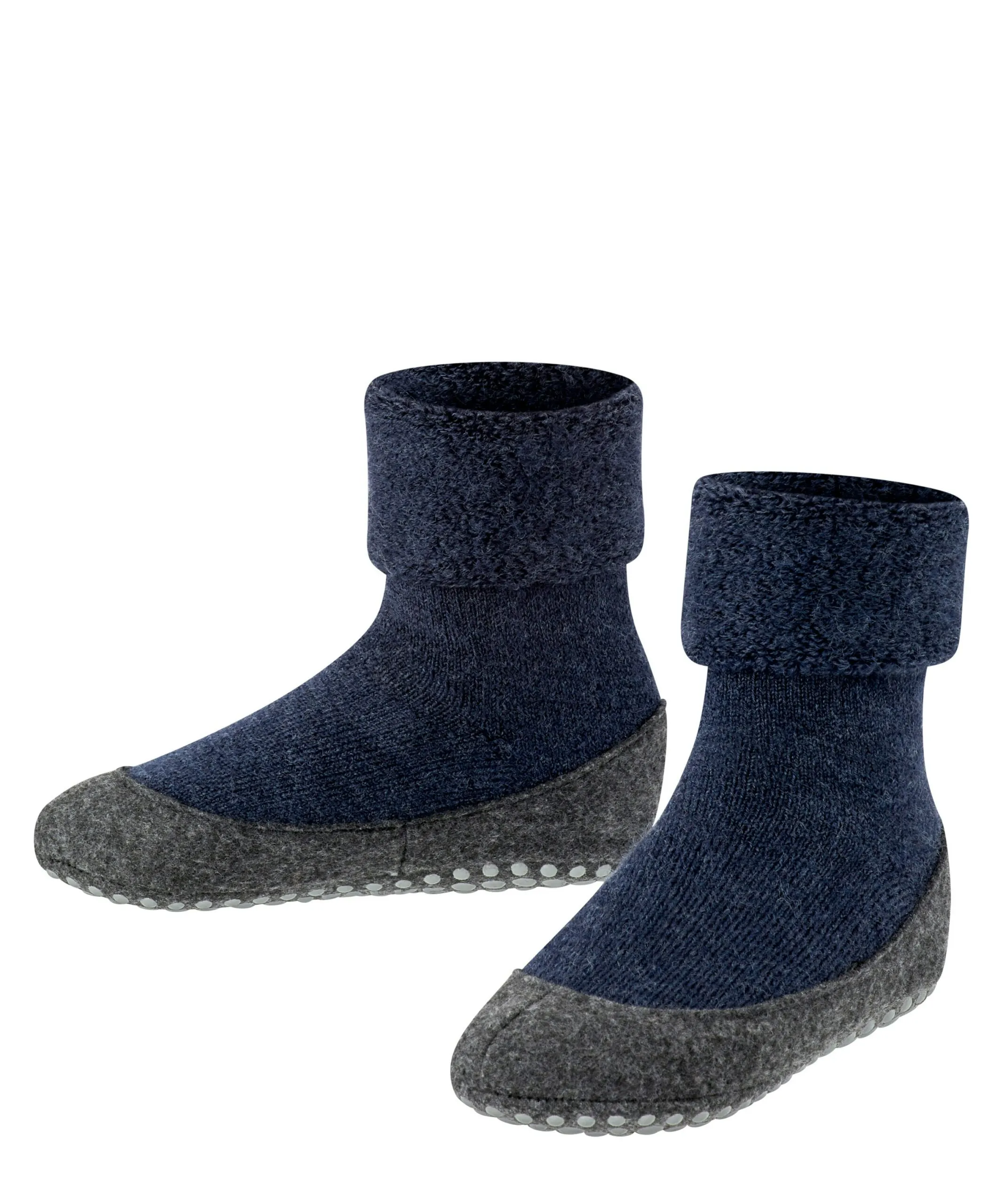 FALKE Kinder Huissokken Cosyshoe Dark Blue