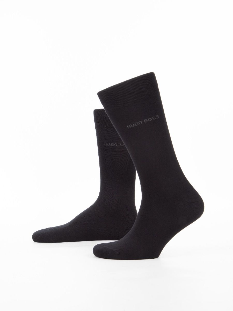 Hugo Boss Herensokken Edward Rs Uni Zwart - Afbeelding 3