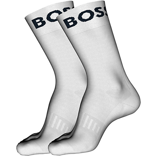 Hugo Boss Logo Sportsokken Wit