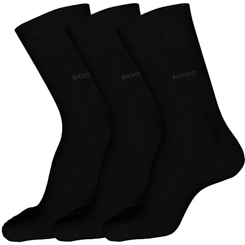 Hugo Boss Herensokken Classic 3-Pack Zwart