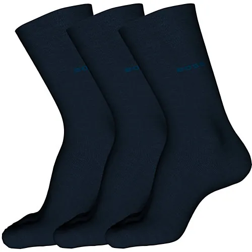 Hugo Boss Herensokken Classic 3-Pack Dark Navy