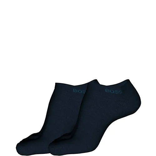 Hugo Boss Heren Sneakersokken 2-Pack Zwart - Afbeelding 3