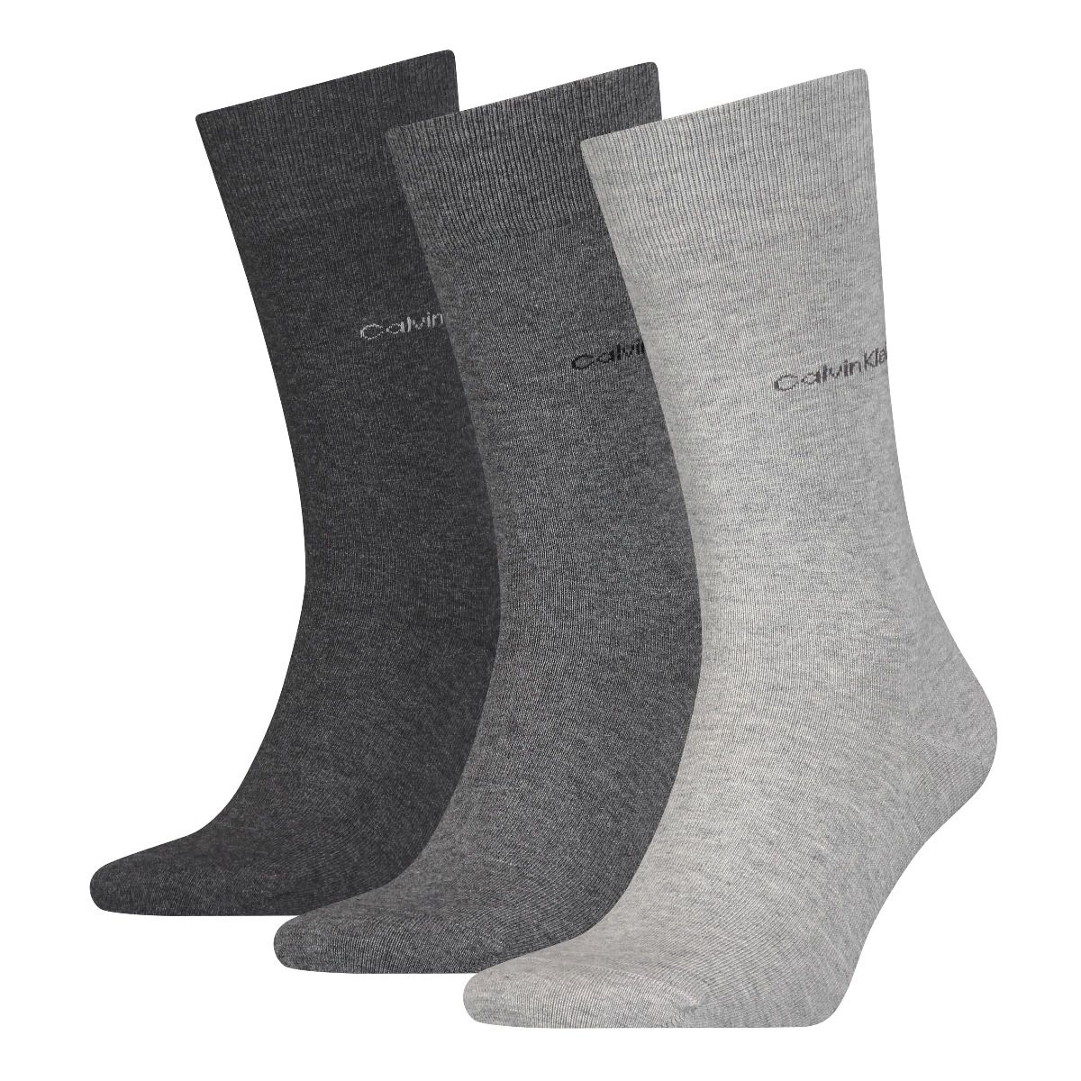 Calvin Klein Herensokken Classic 3-Pack Grey Combo
