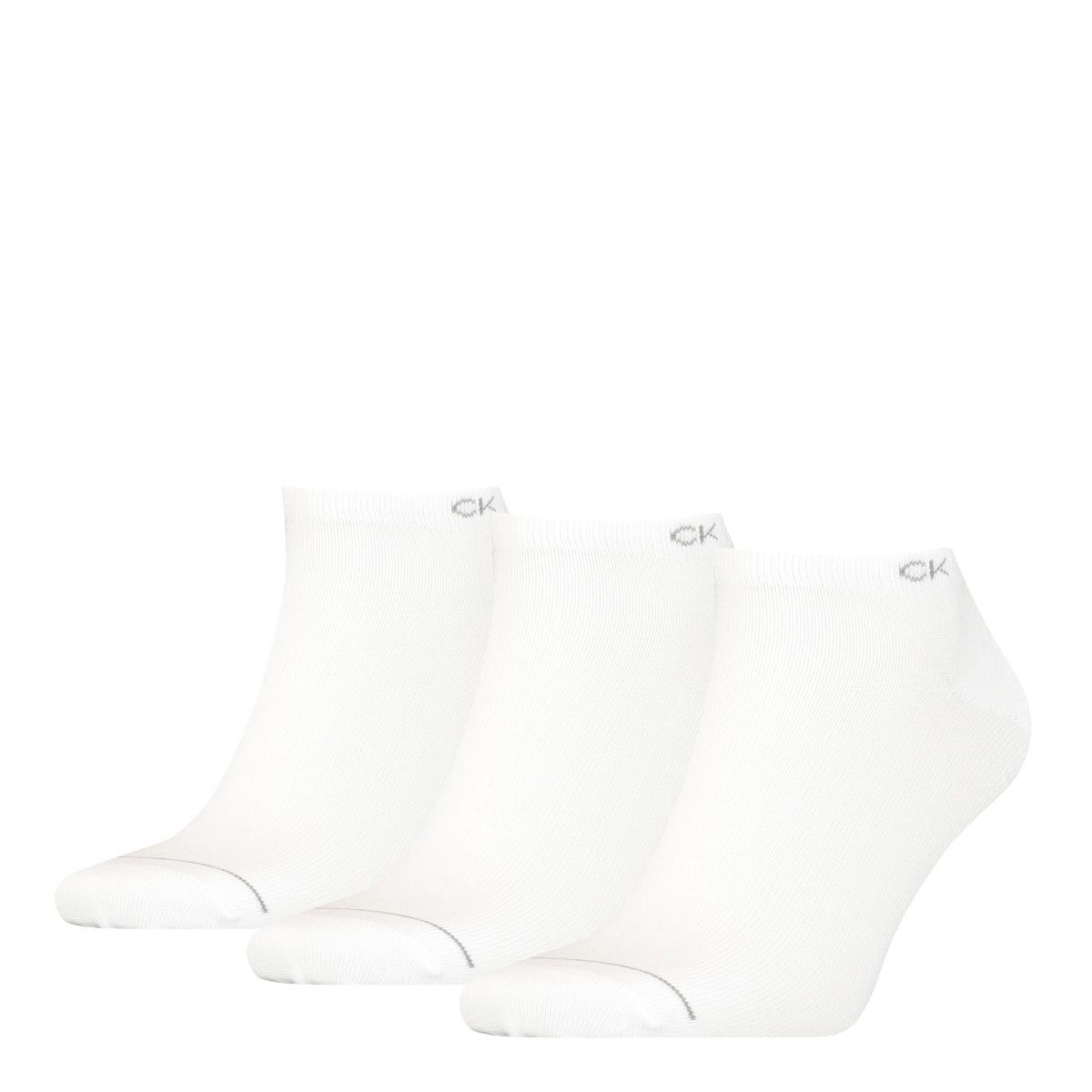 Calvin Klein Heren Sneakersokken  3-Pack Wit