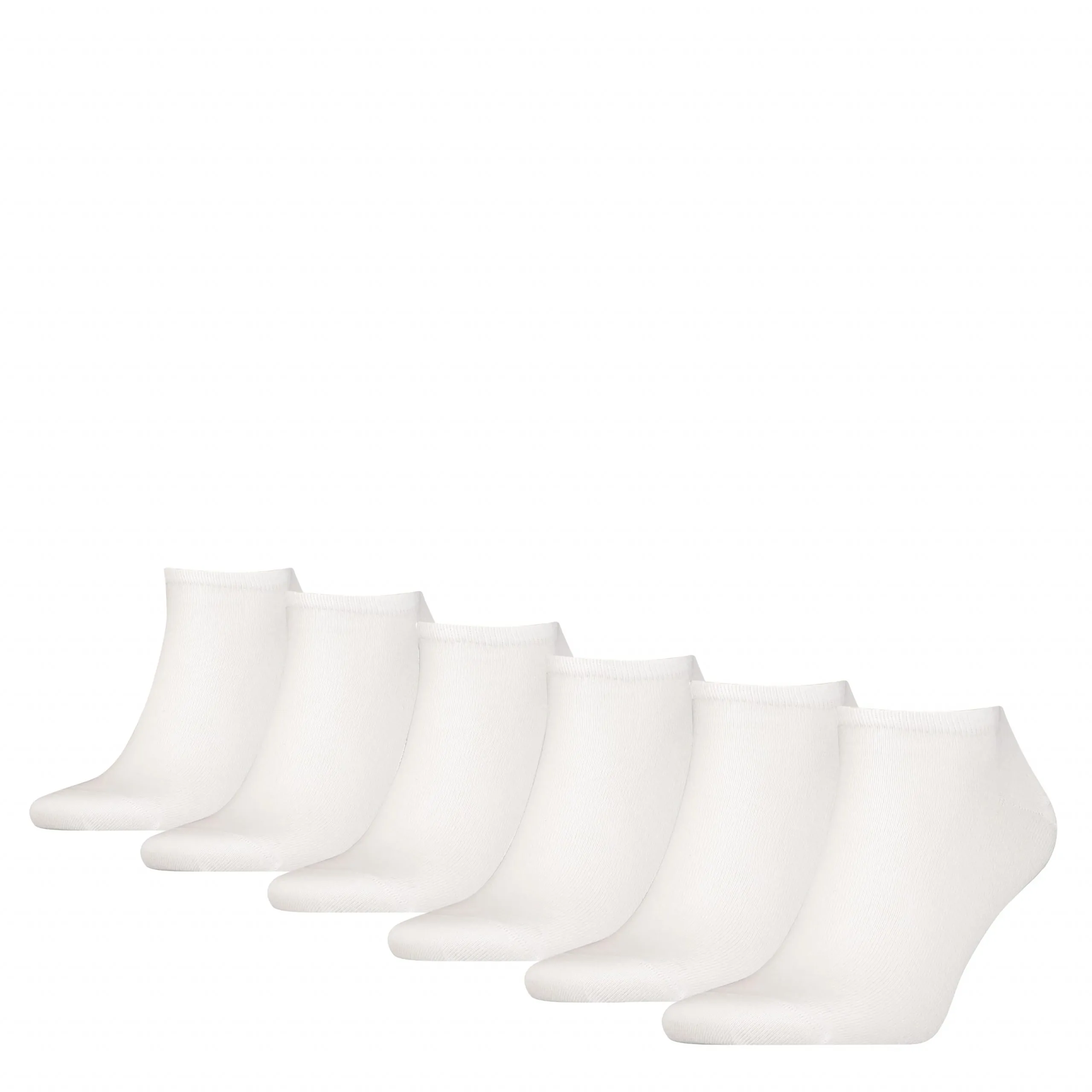 Tommy Hilfiger Sneakersokken Heren 6-Pack Wit