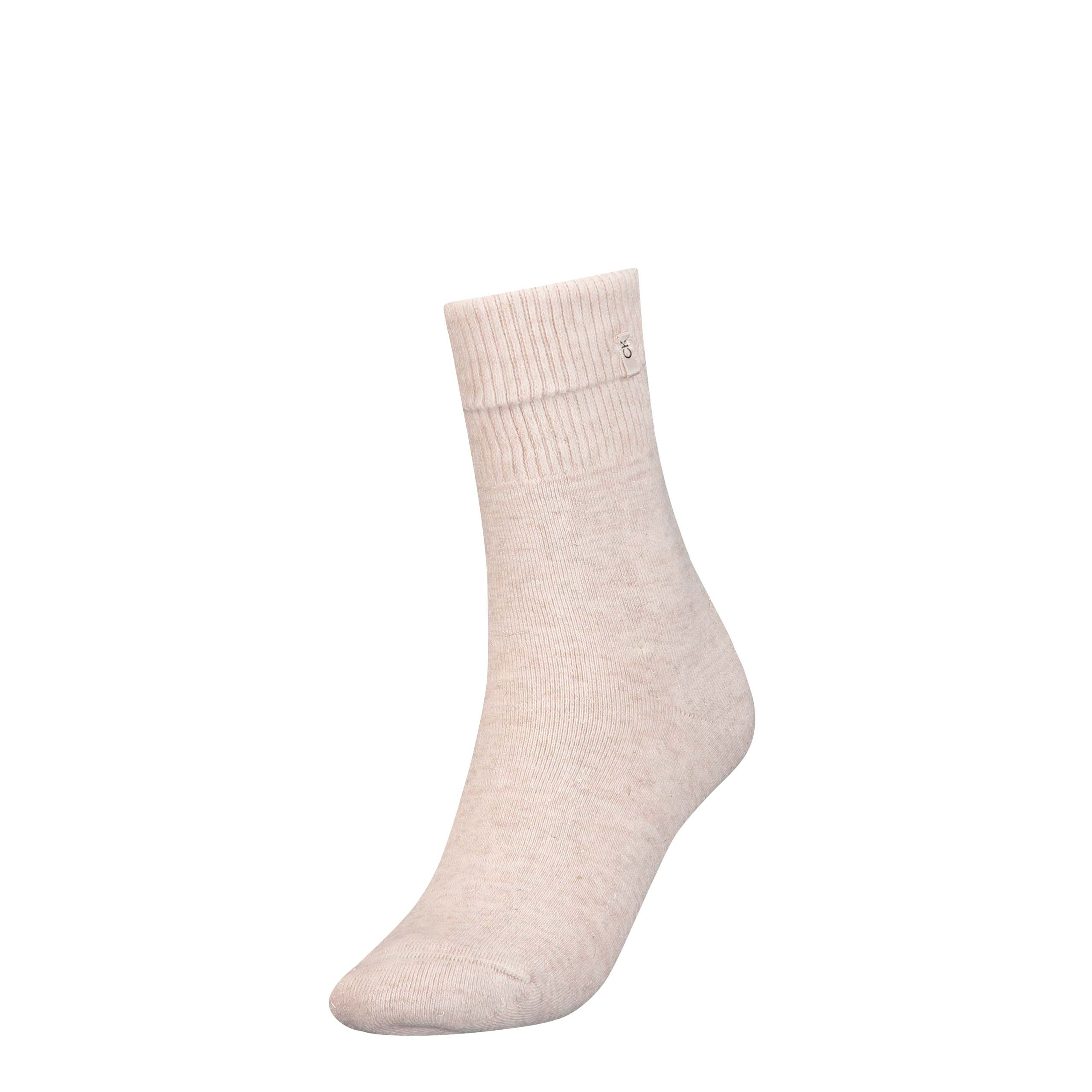Calvin Klein Dames Huissokken Long Sock Camel
