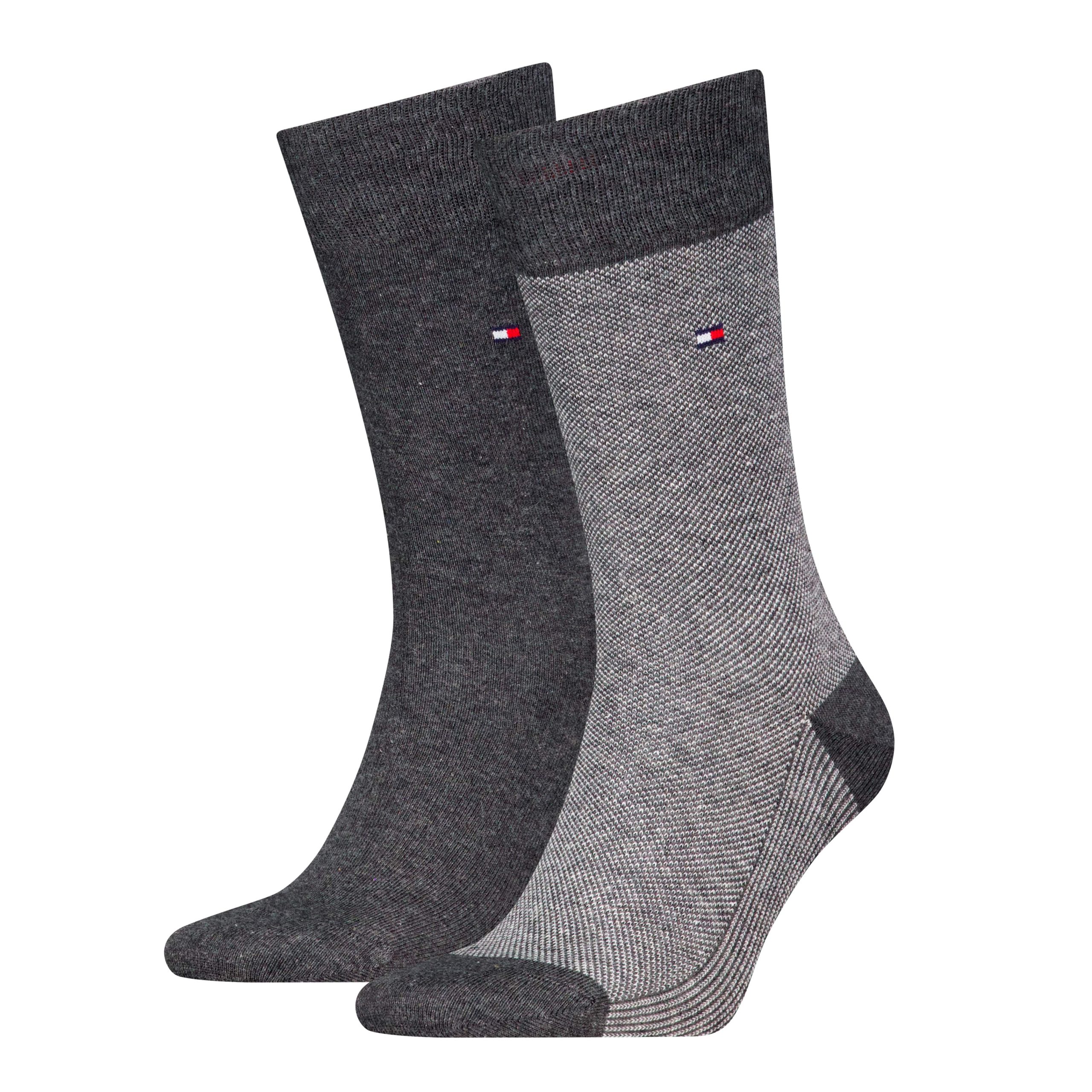Tommy Hilfiger Herensokken Birdeye 2-Pack Dark Navy - Afbeelding 3